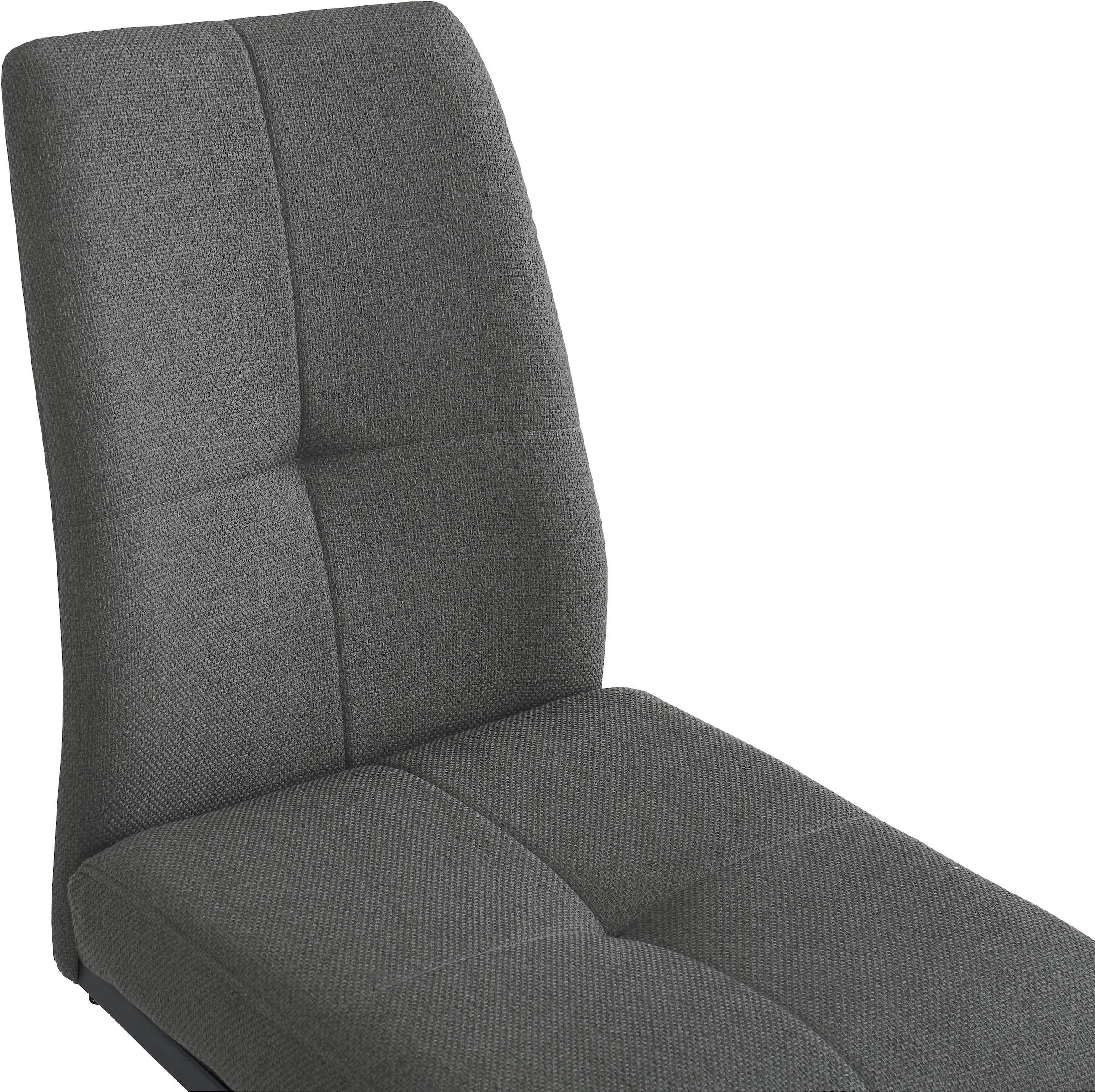 GOODproduct Chaise cantilever »Alabama, 2er-Set, Federkern« (Ensemble) 2 cuisgemütlicher Esszimmerstuhl mit Federkern und robustem Webstoff