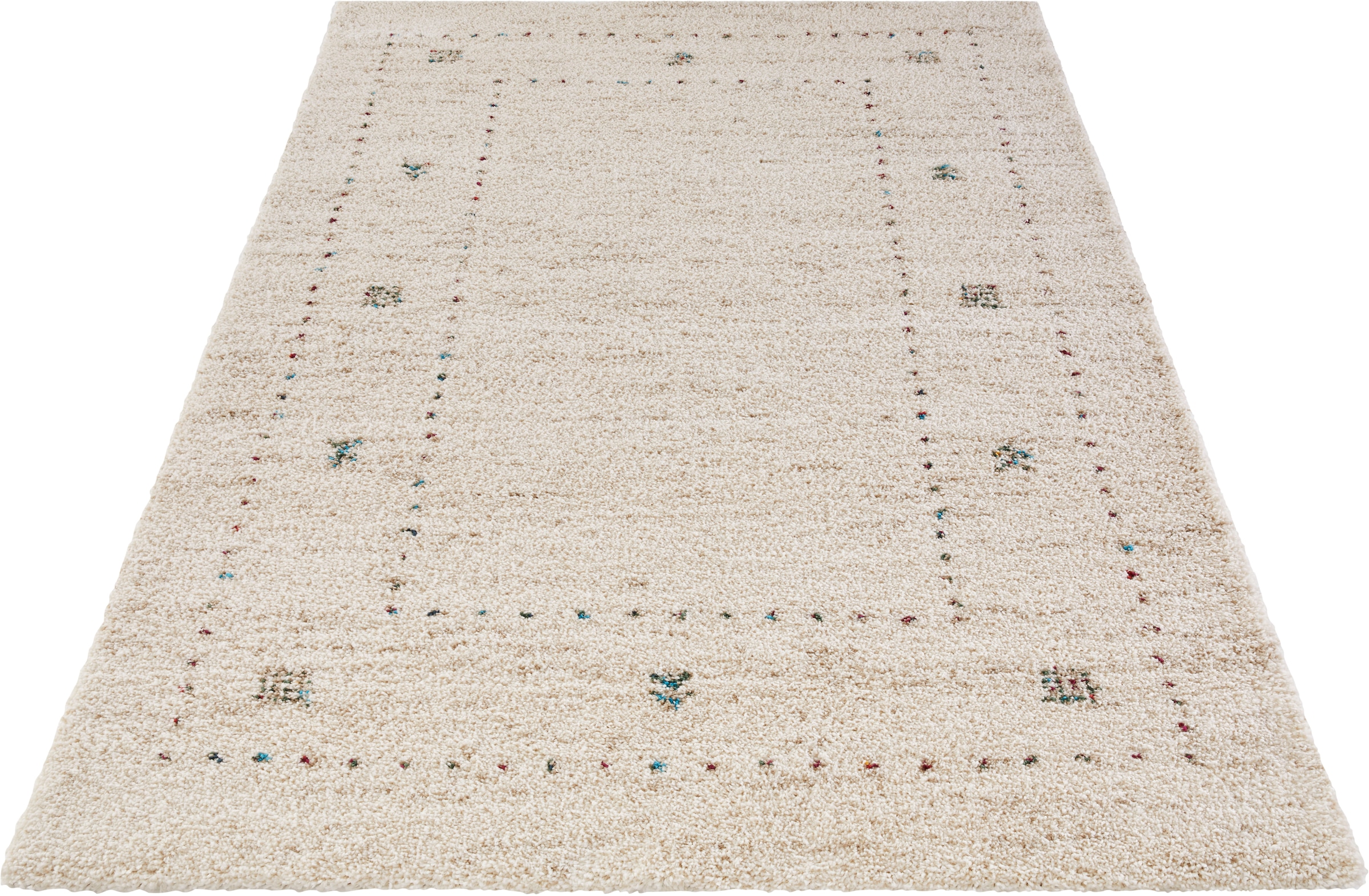 HANSE Home Hochflor-Teppich »TEO«, rechteckig, 30 mm Höhe, Shaggy, Flokati, Weich, Boho, Wohnzimmer, Schlafzimmer, Kinderzimmer