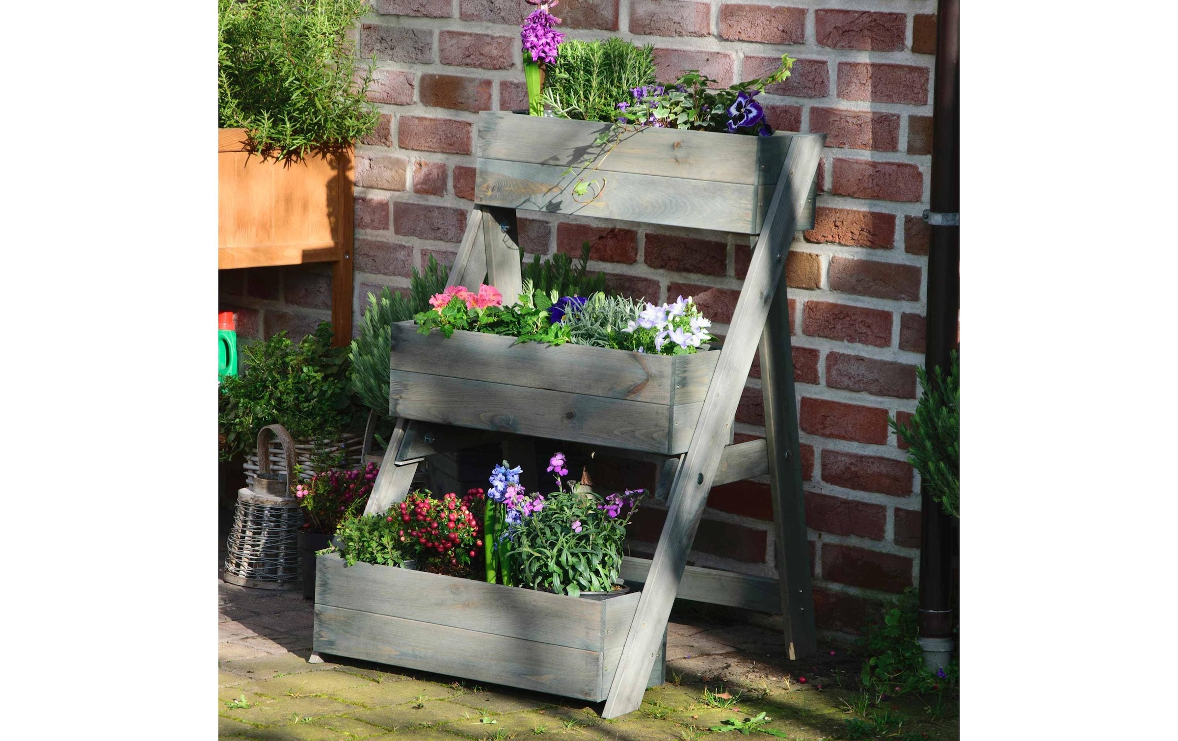 dobar Hochbeet »Pflanztreppe 3-stufig«