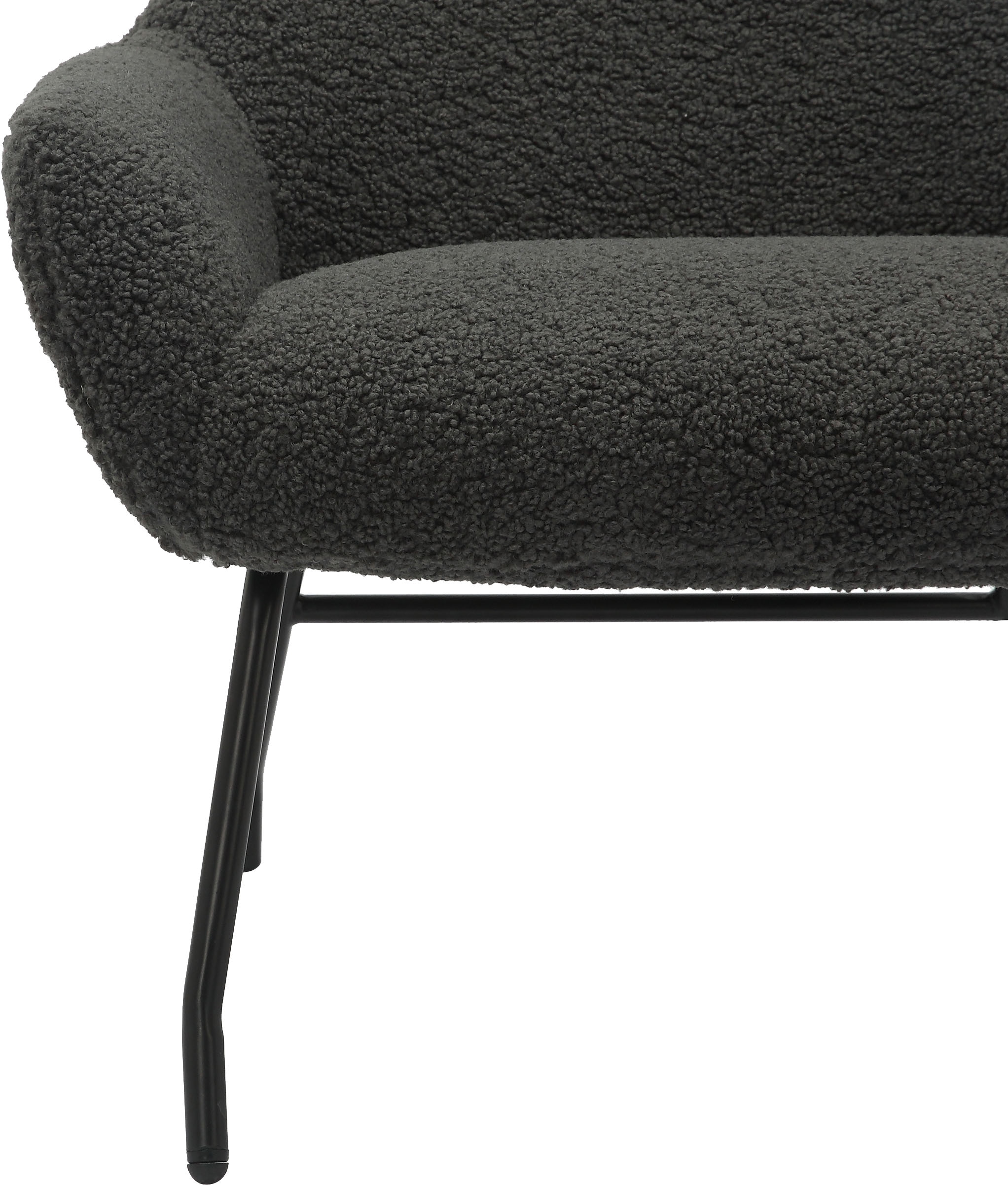 SalesFever Sessel »Orlando Bequemer Sessel zum Entspannen«, (Set, 2 St.), mit Bezug in Teddyfelloptik