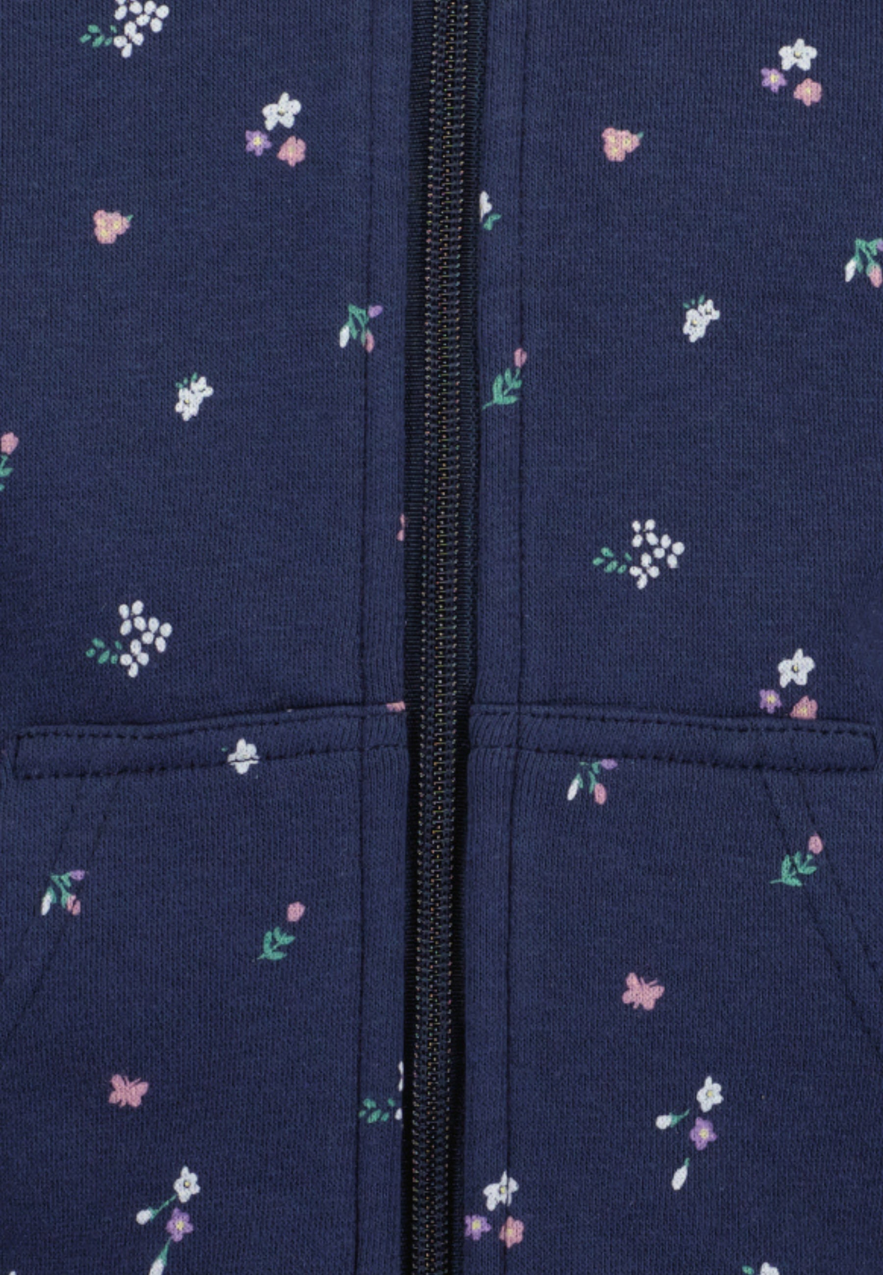 Blue Seven Sweat à capuche allover bedruckt