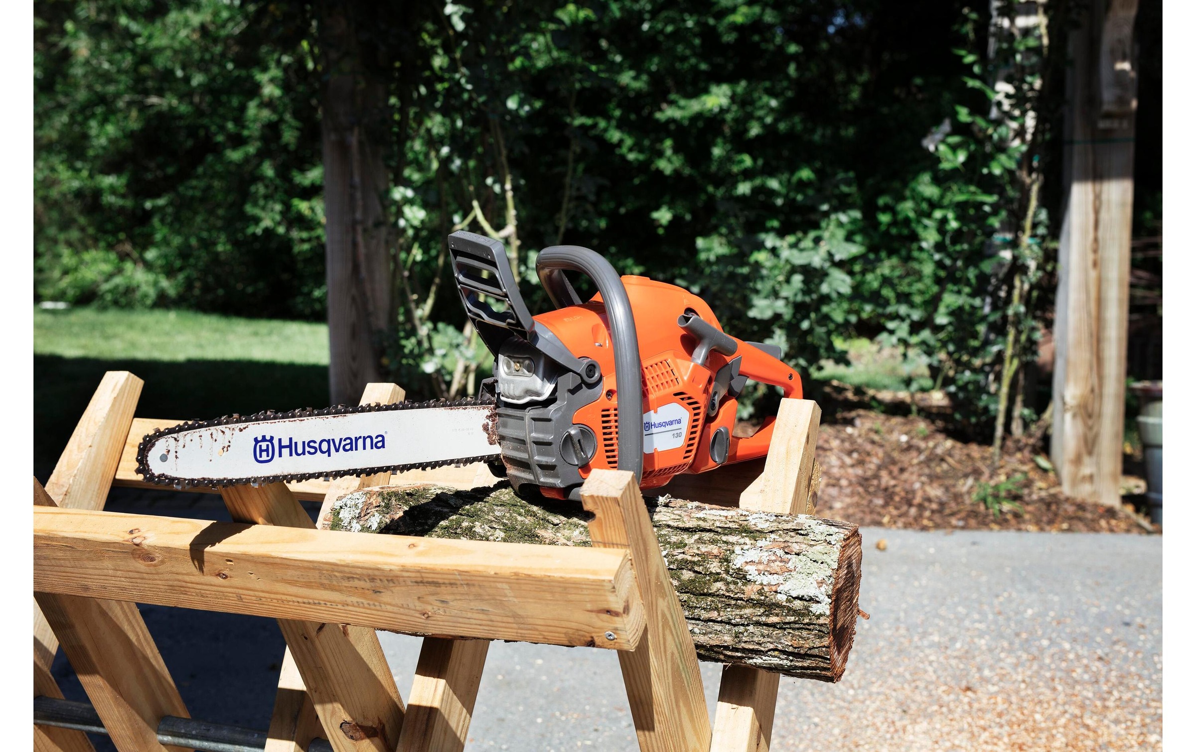 Husqvarna Benzin-Kettensäge »130 Schwertlänge 35 cm« Kettensäge mit 38 cm³-Motor