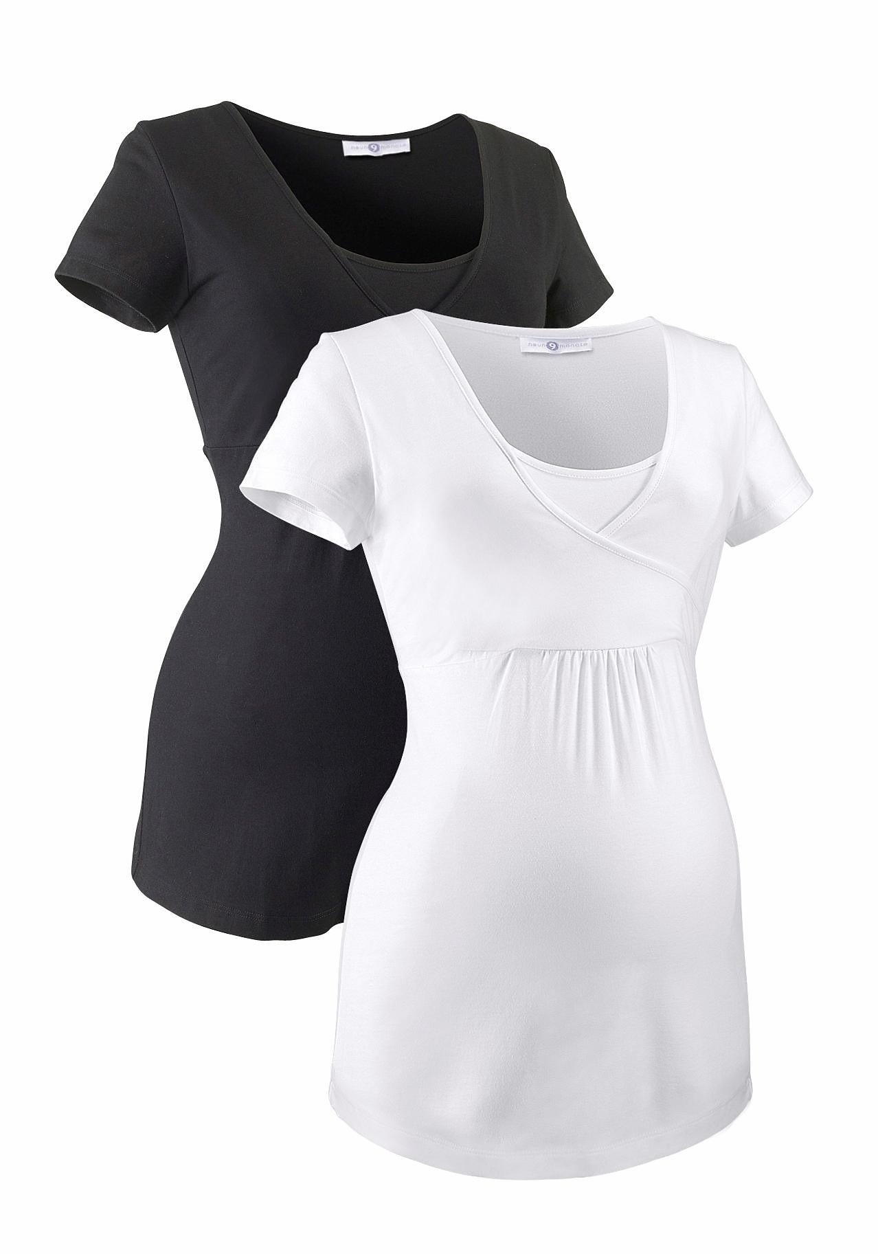 Umstandsshirt »Powered by Flashlights« (Packung, 2 tlg.)