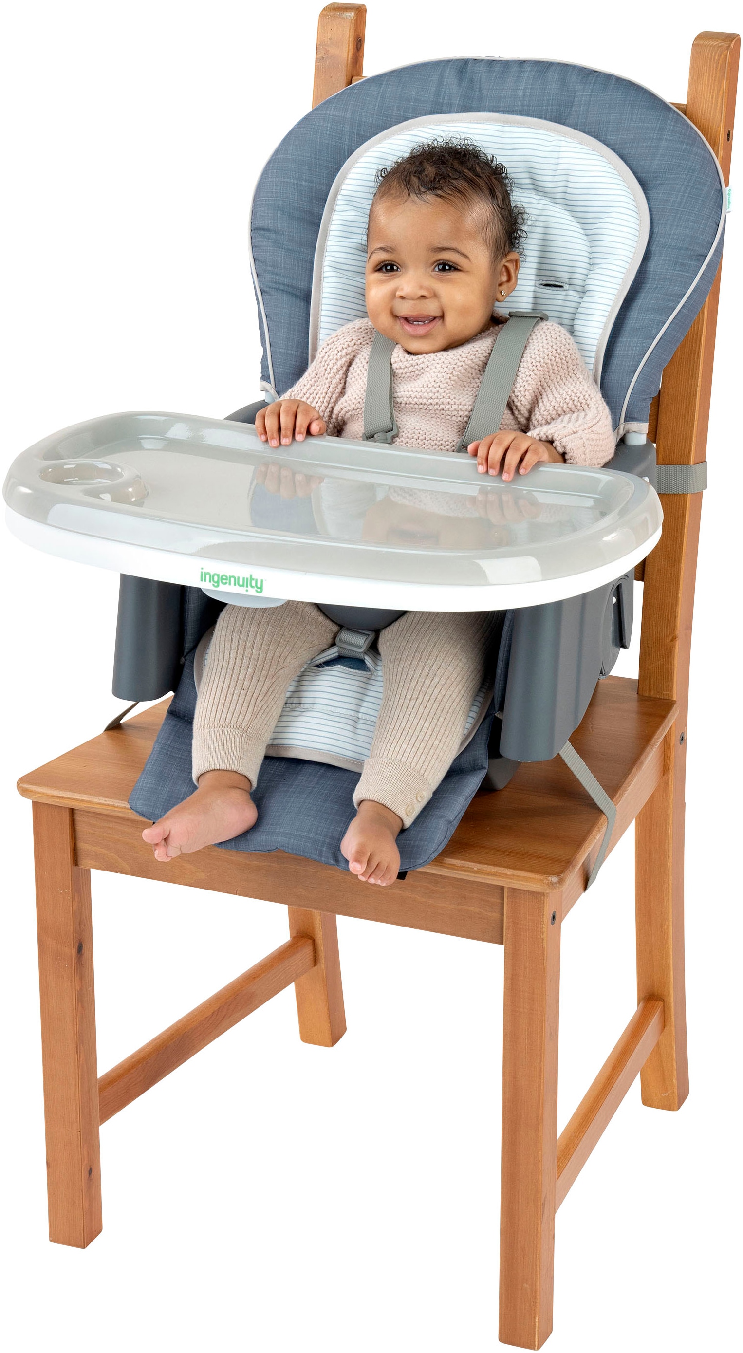 ingenuity Hochstuhl »Proper Positioner™ 7-in-1 Deluxe High Chair - Chambray« ()