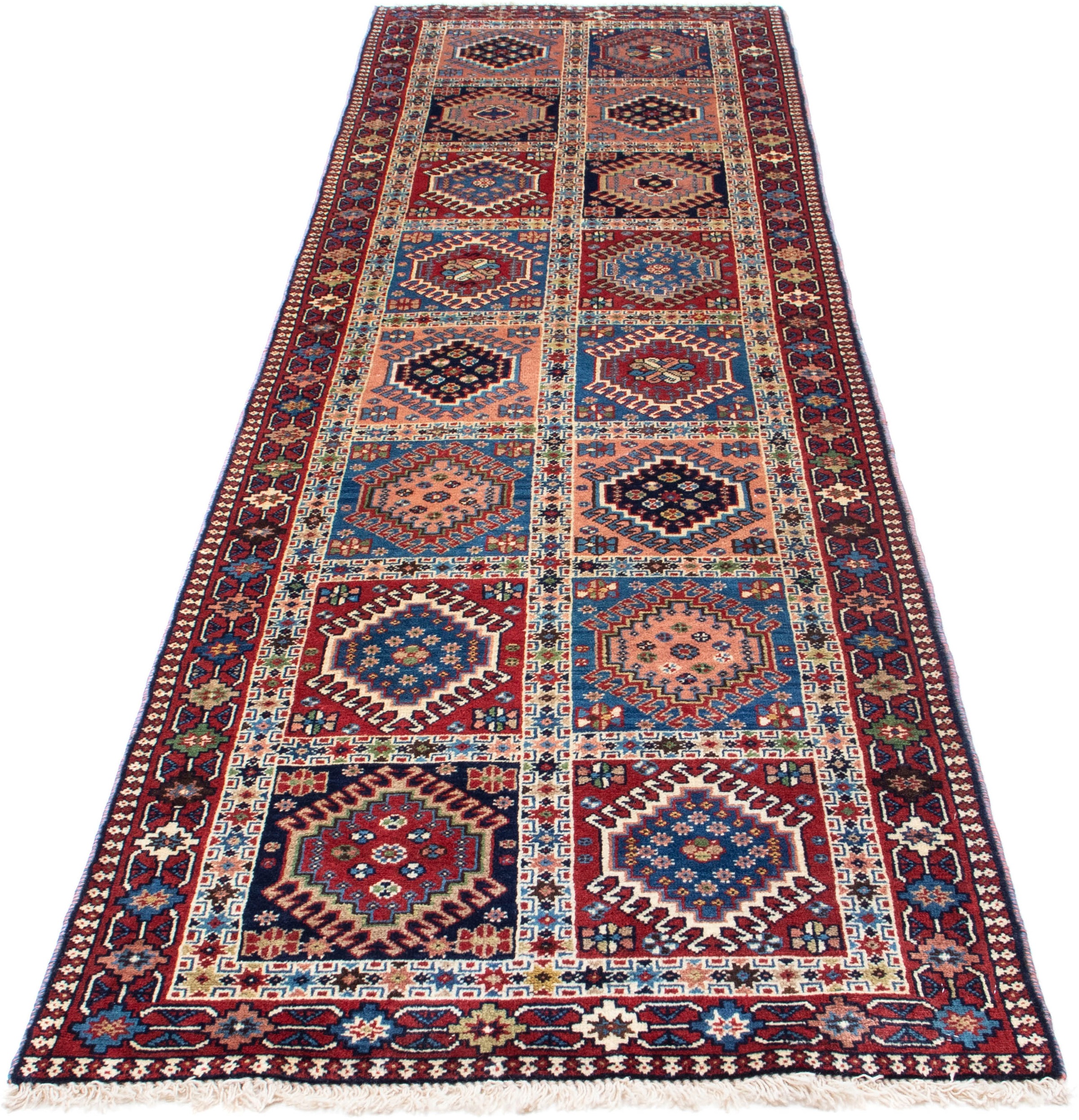 Image of morgenland Orientteppich »Perser - Nomadic - 298 x 81 cm - mehrfarbig«, rechteckig, 10 mm Höhe, Wohnzimmer, Handgeknüpft, Einzelstück mit Zertifikat bei Ackermann Versand Schweiz