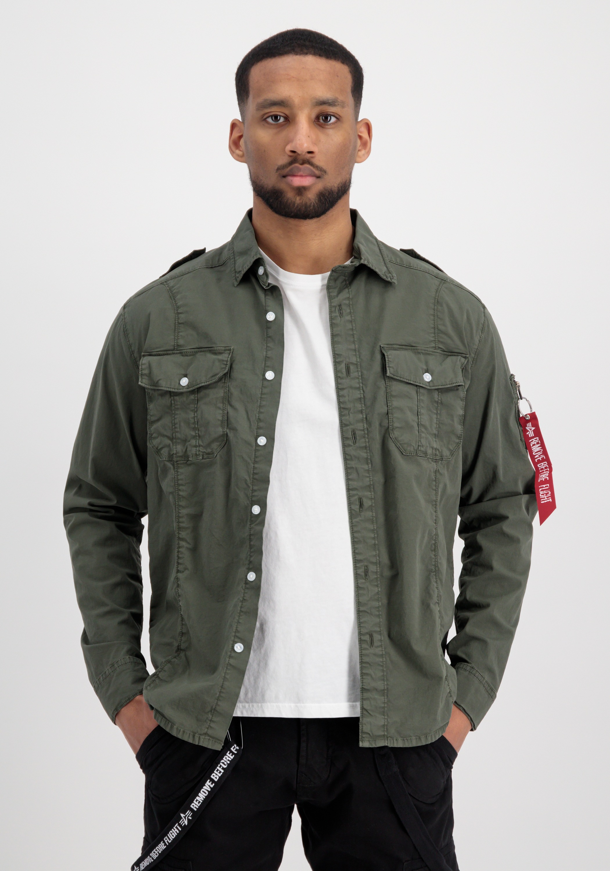 Image of Alpha Industries T-Shirt "Basic Shirt Slim"