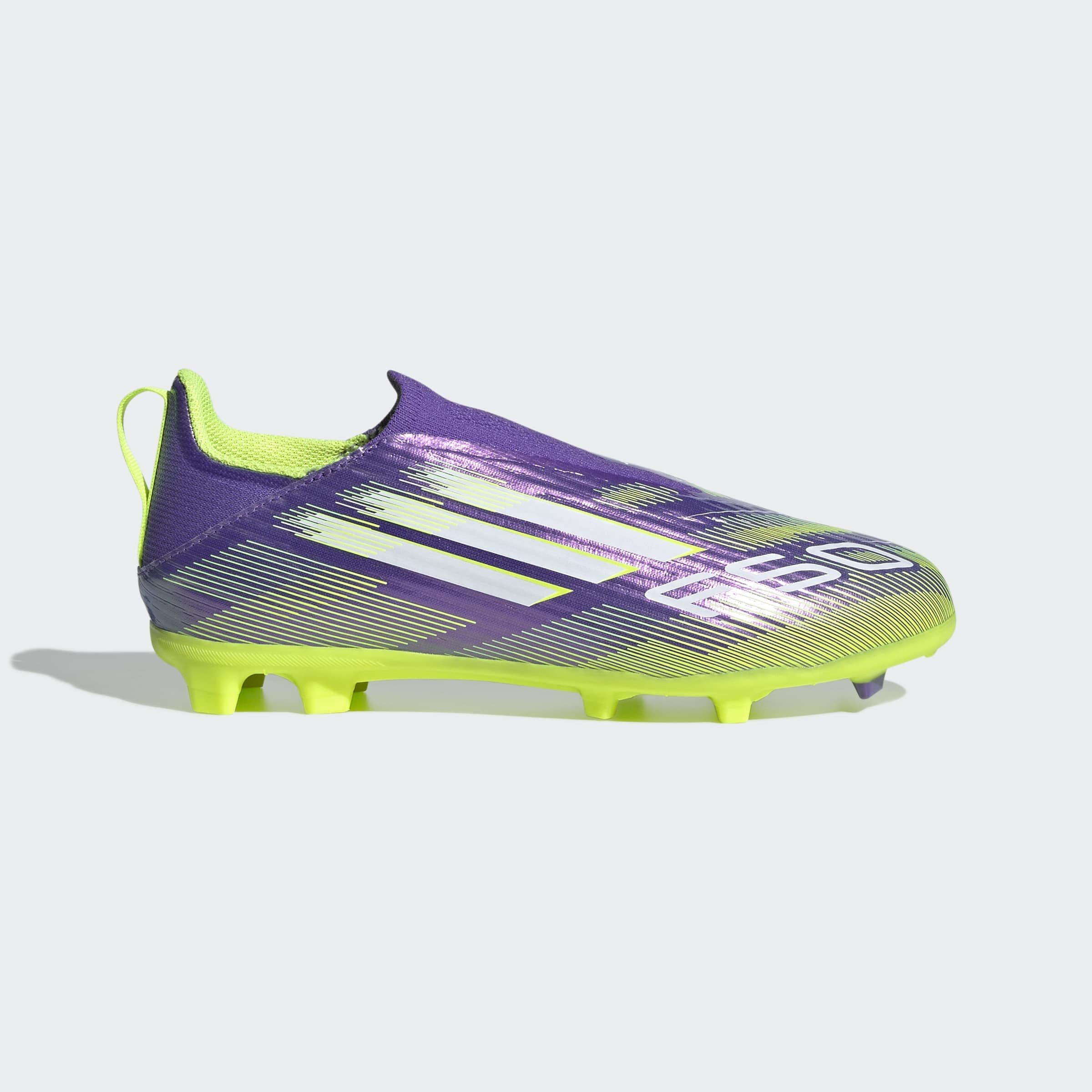 adidas Performance Fussballschuh »F50 LEAGUE LACELESS FIRM/MULTI-GROUND BOOTS KINDER«, geeignet für Rasen- und Kunstrasenplätze