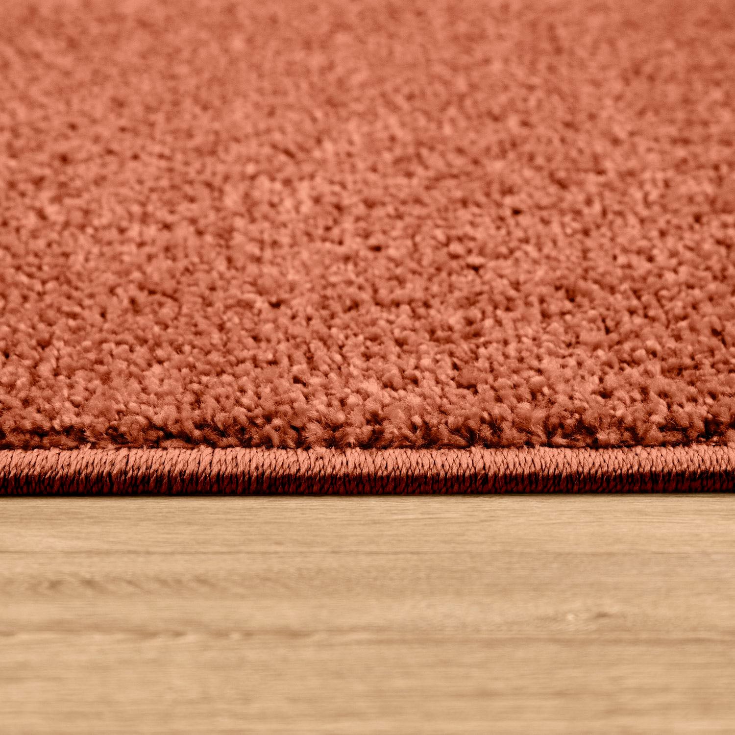 Paco Home Teppich »Porto 890«, rechteckig, Kurzflor, Uni-Farben, ideal im Wohnzimmer & Schlafzimmer