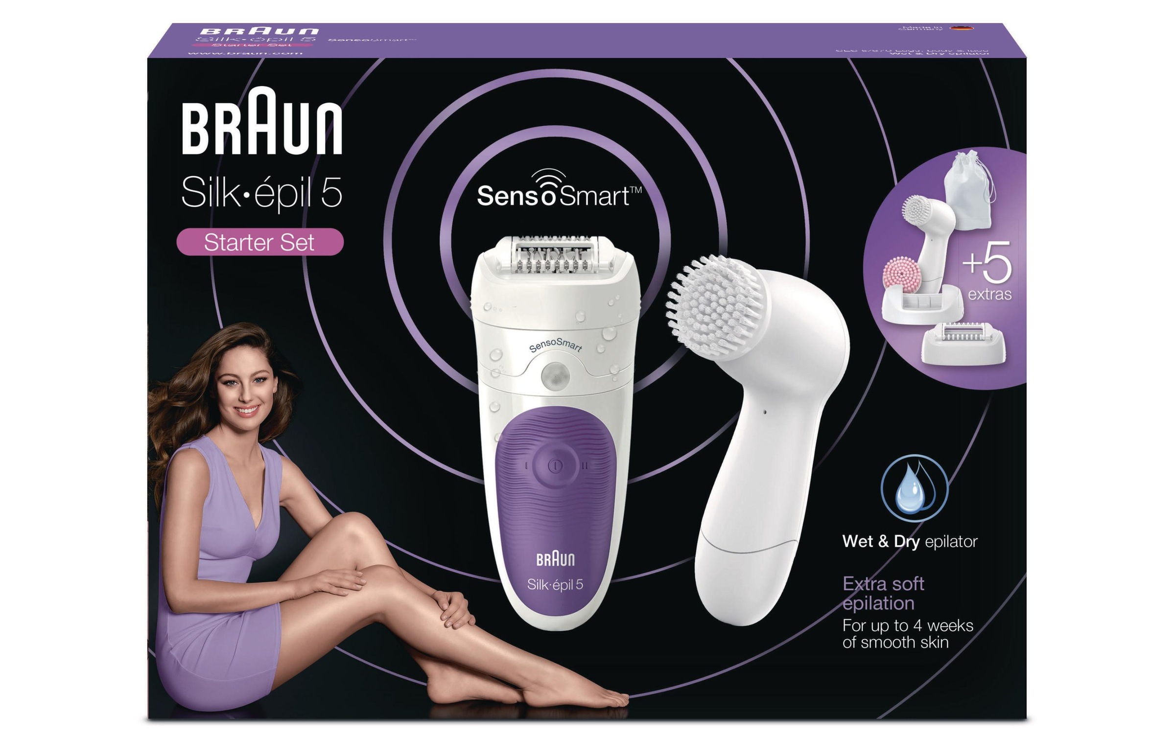 Braun Epilierer »Silk-Épil 5 5-870 SensoSmart«