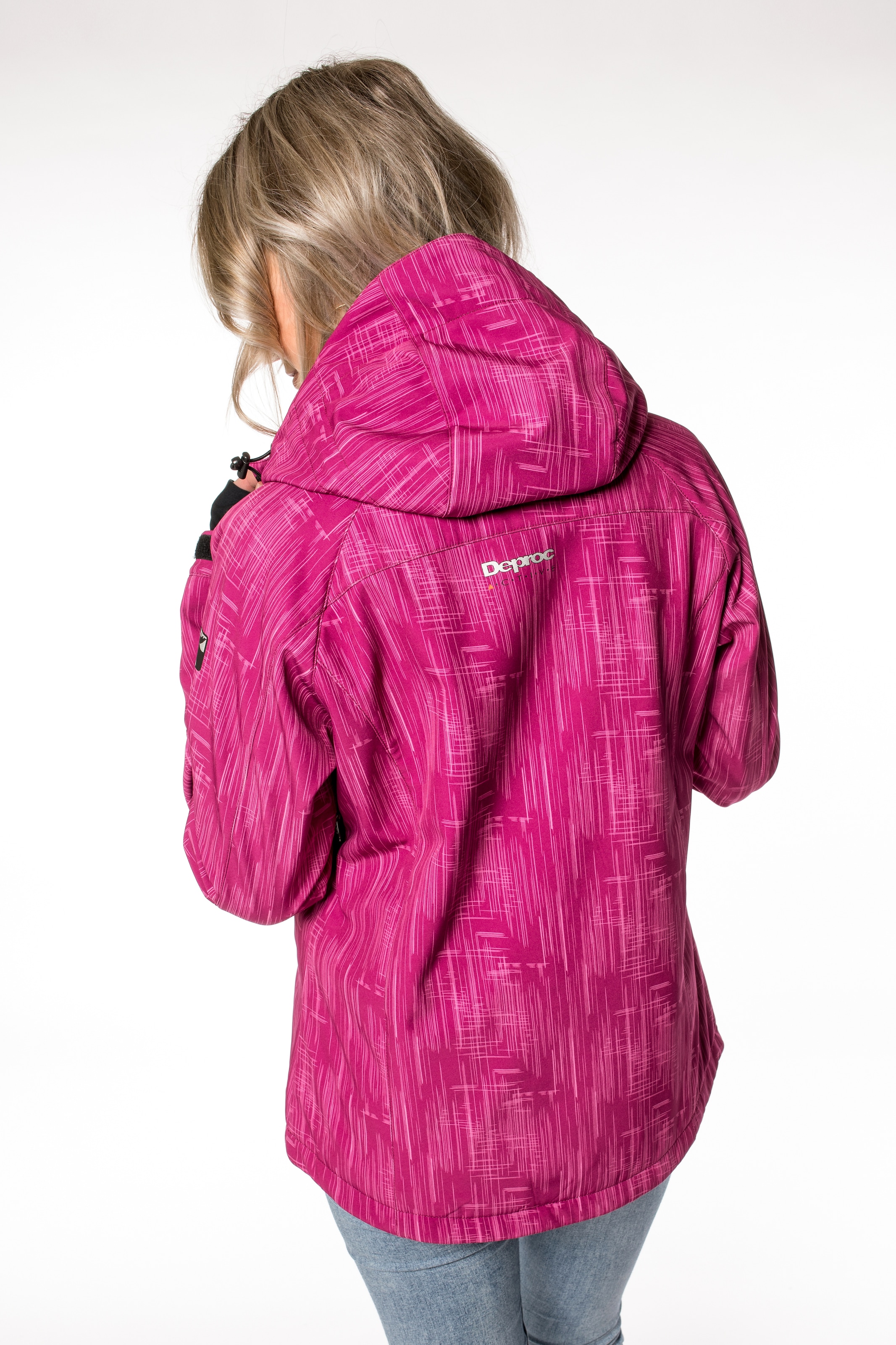DEPROC Active Softshelljacke »CHICOPEE WOMEN«, auch in Grossen Grössen erhältlich