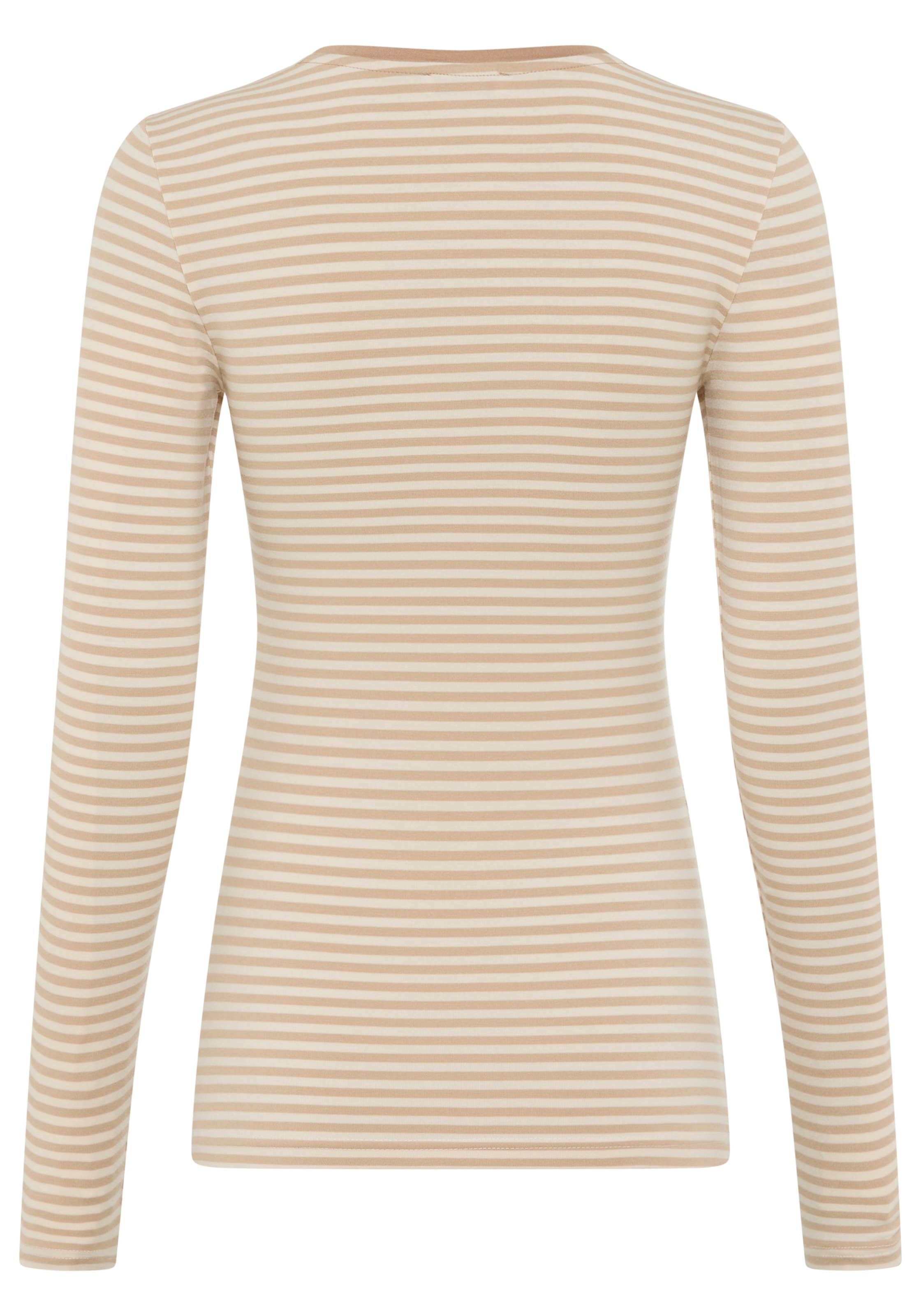 Flashlights Longsleeve hüftlange Schnittform, mit Rundhalsausschnitt, gestreifte Optik