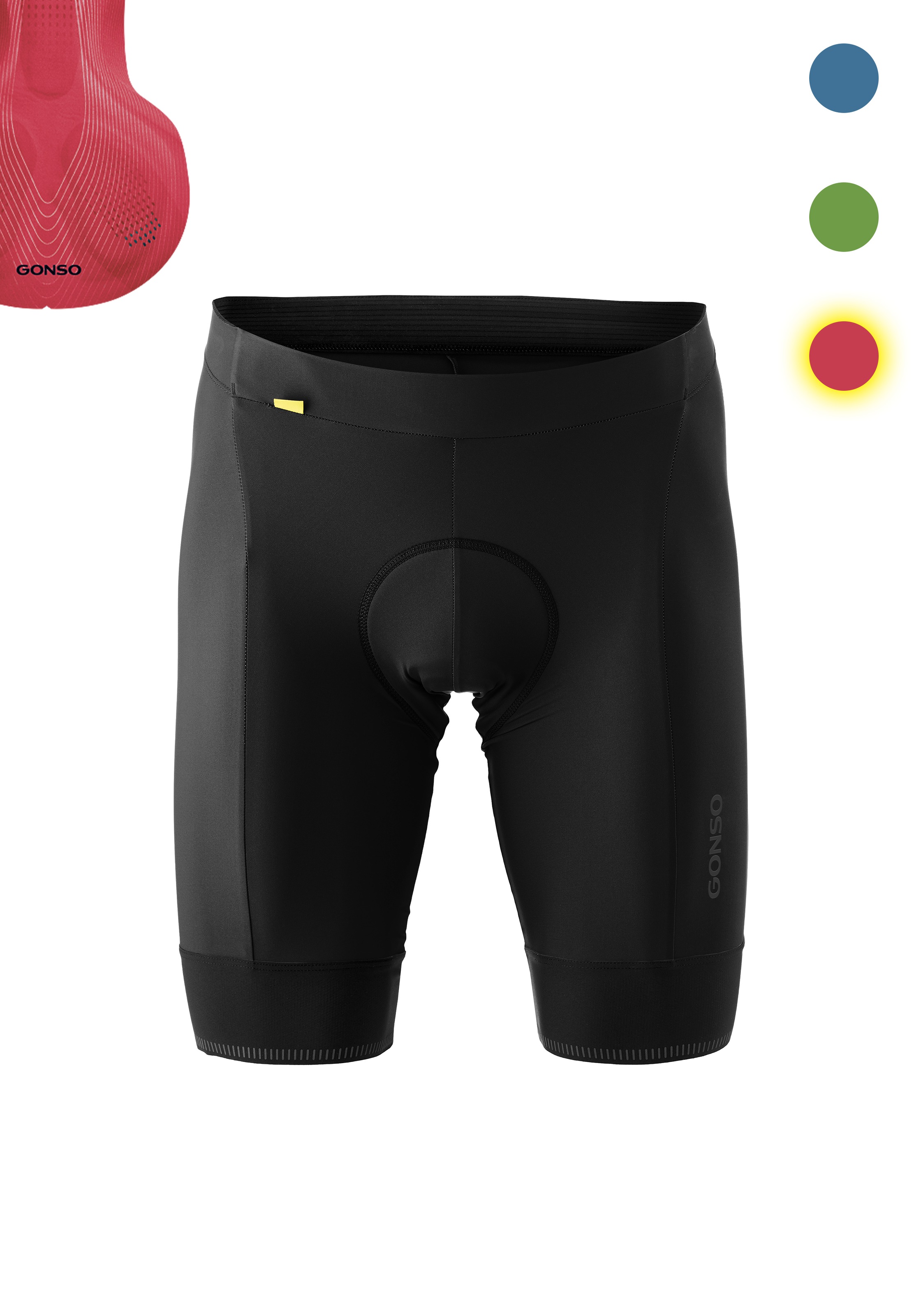 Image of Gonso Fahrradhose "SITIVO M" Herren Radhose, Radlerhose mit speziellem Sitzpolster, Tight Fit