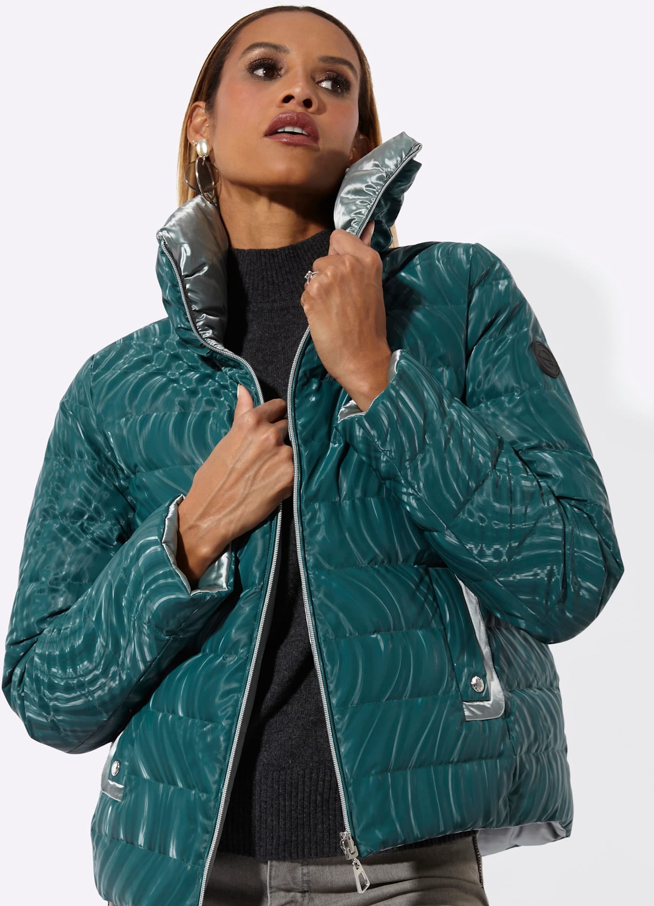creation L Veste réversible ohne Kapuze