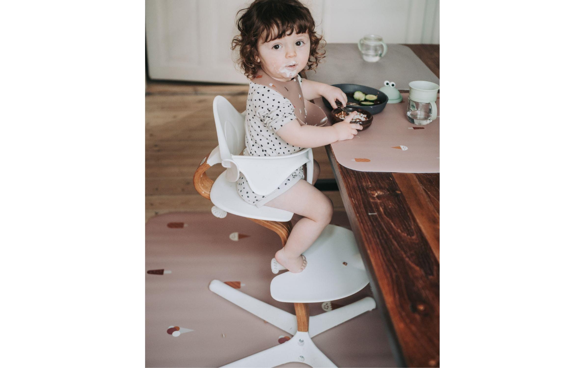   Bodenschutzmatte »Noui Noui Ice Cream Old Rose 120 x 95 cm«