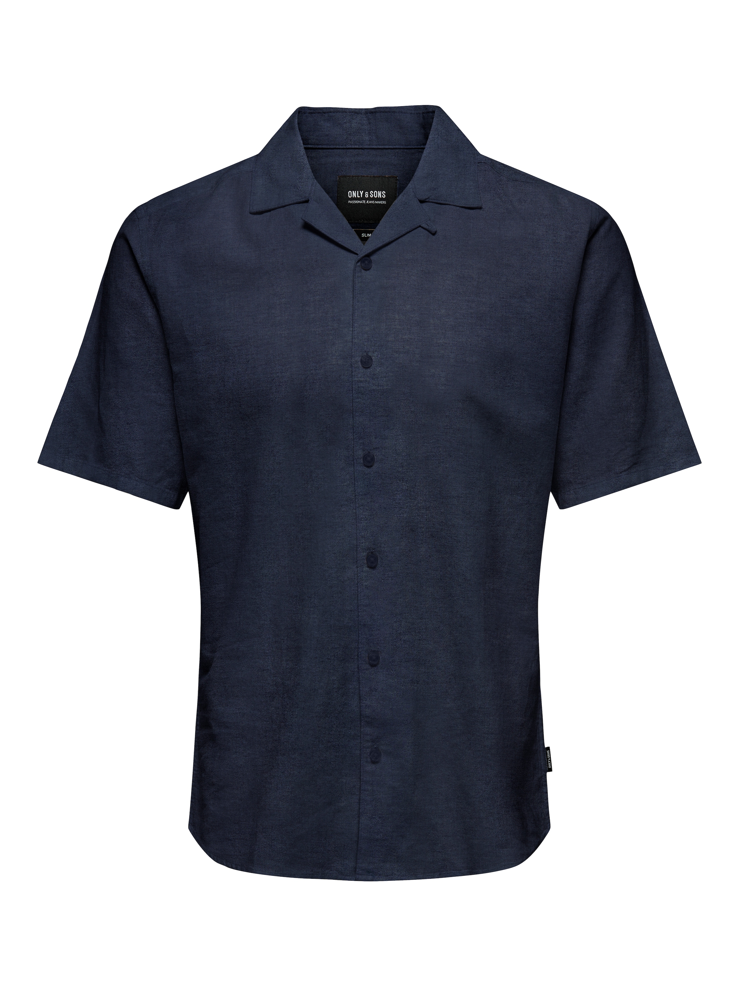 ONLY & SONS Kurzarmhemd »ONSCAIDEN SS SOLID RESORT LINEN NOOS«