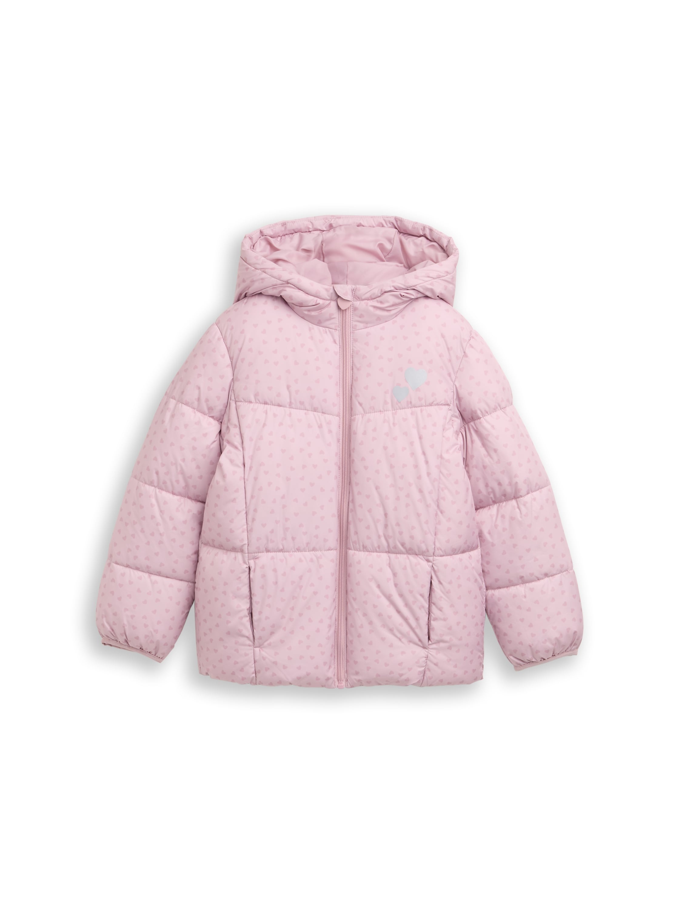 Image of TOM TAILOR Steppjacke mit Kapuze mit All-Over Print