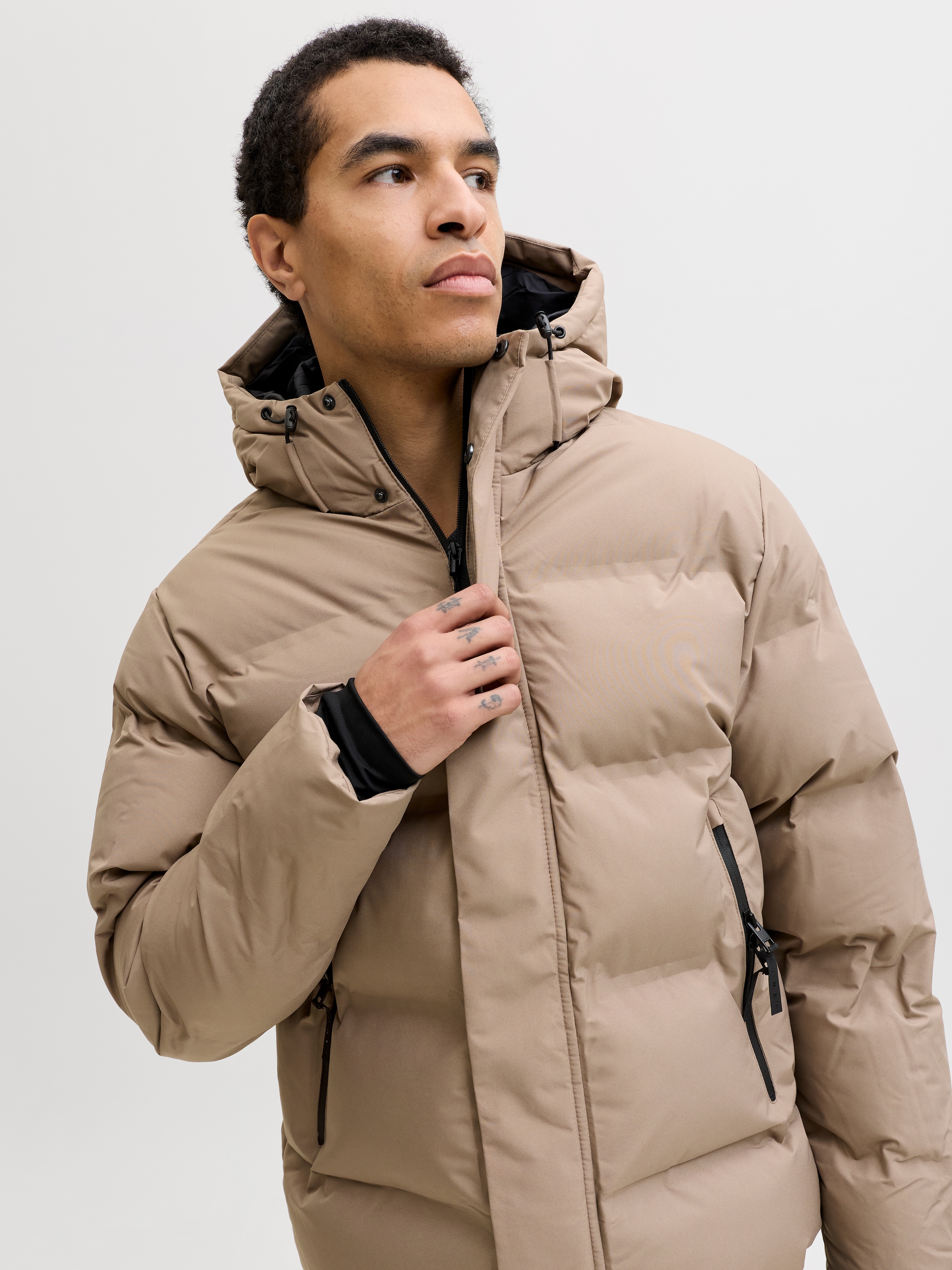 Jack & Jones Veste matelassée »JCOFUSION PUFFER JACKET« mit Kapuze