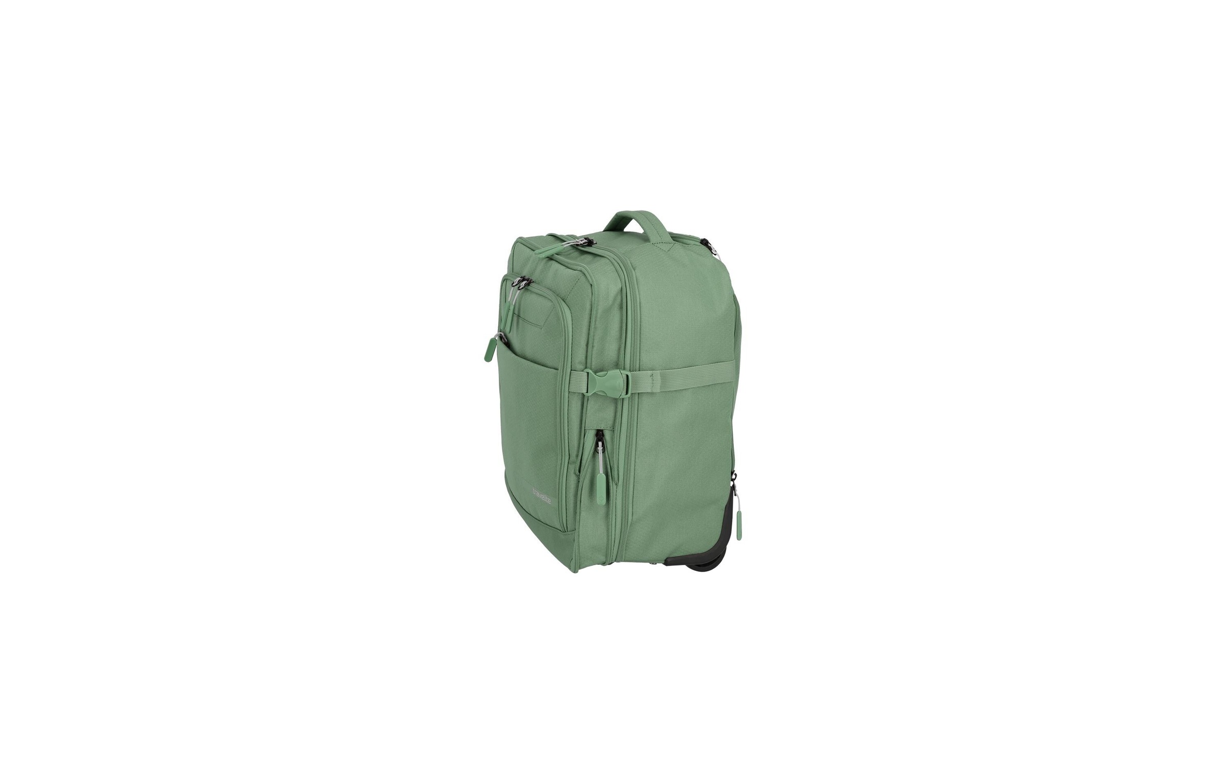 travelite Trolley »Kick Off Backpack 28 l« 28 l 2 Rollen Widerstandsfähige Materialien