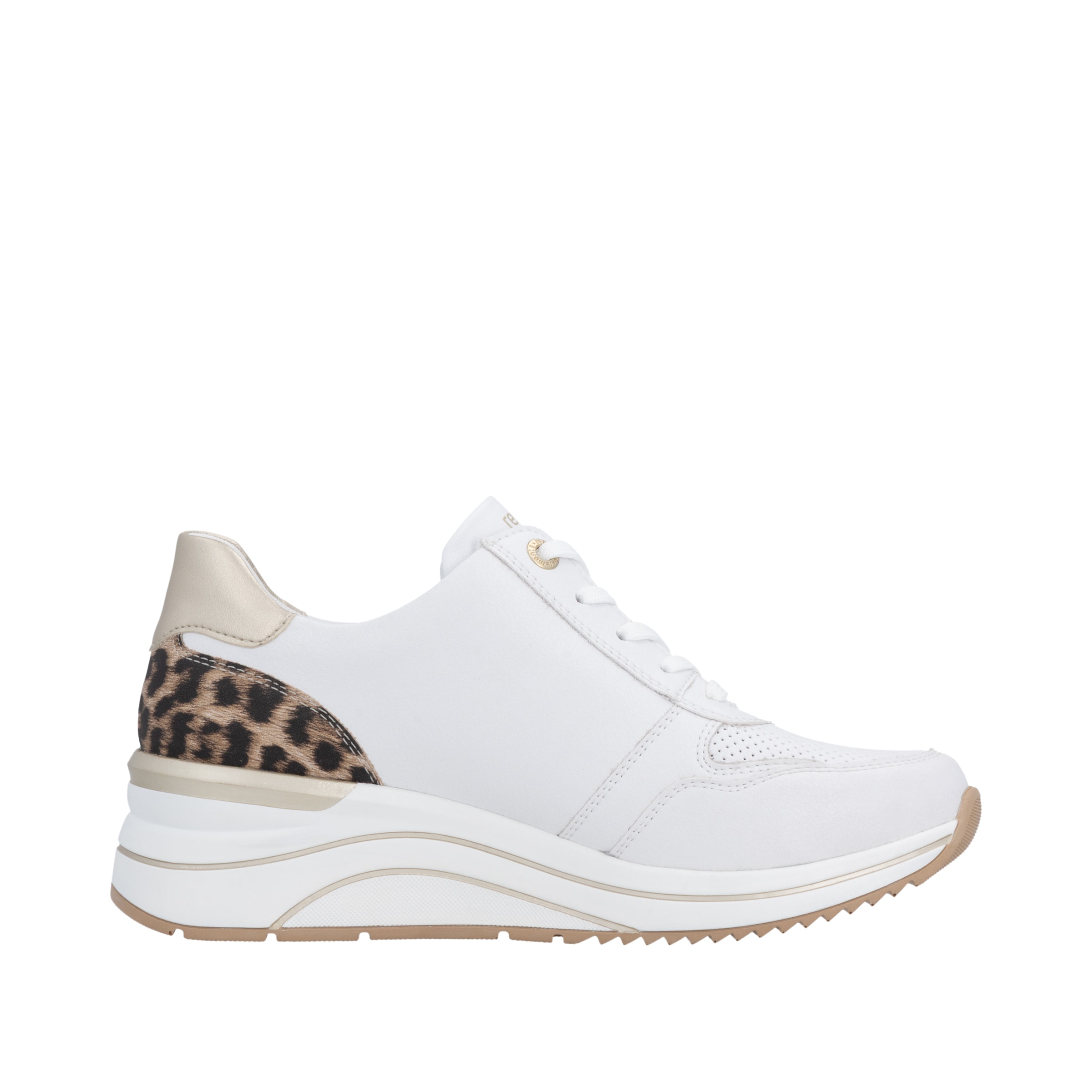 Remonte Baskets compensées  Chaussure de loisir, chaussure basse, à lacets avec fermeture éclair latérale
