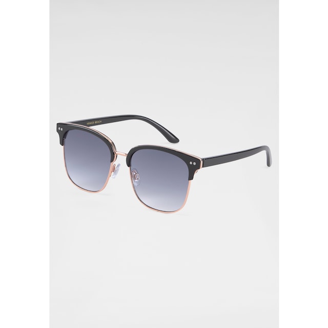 ♕ BACK IN BLACK Eyewear Sonnenbrille, mit gebogenen Gläsern  versandkostenfrei bestellen