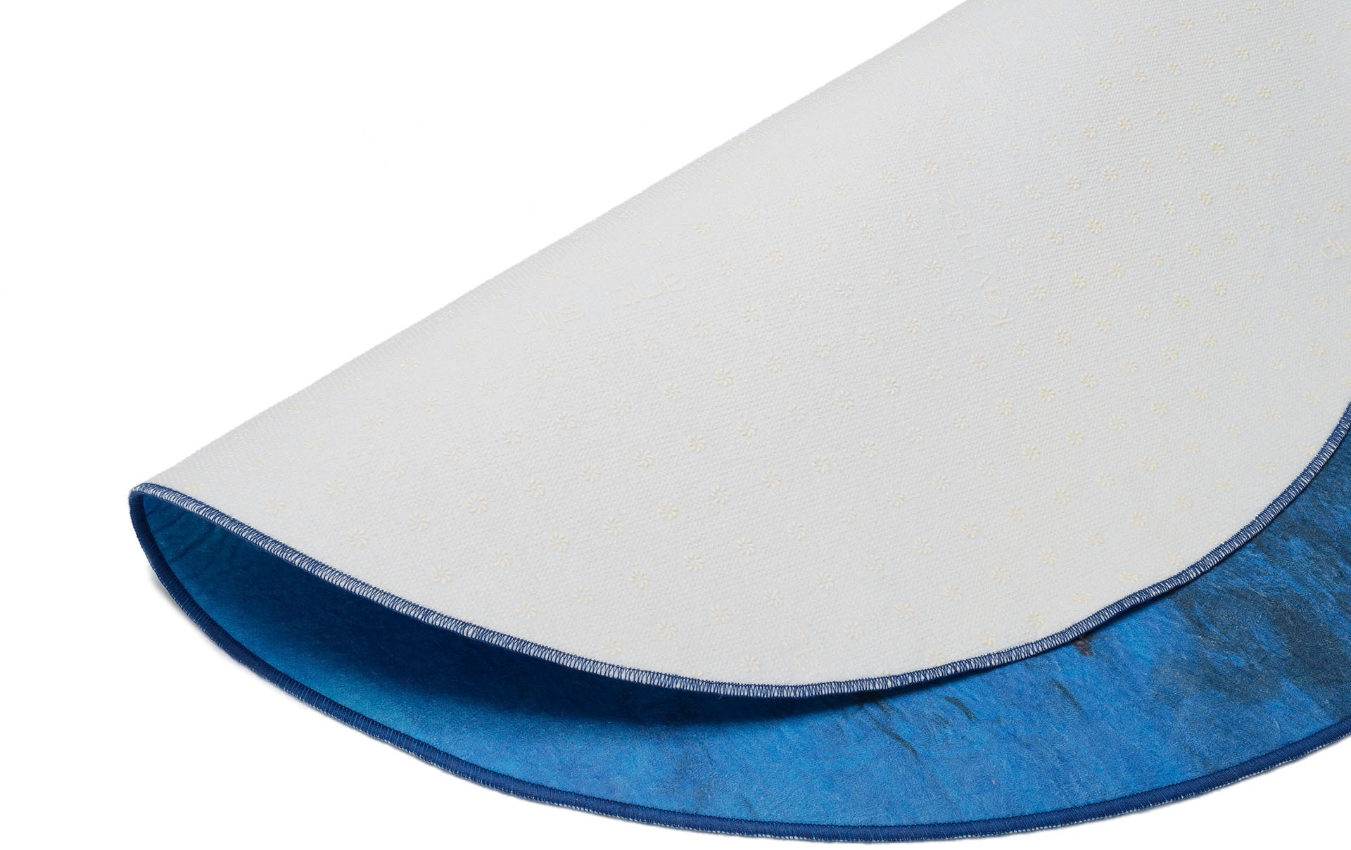 TABALUGA Kinderteppich »Drache Tabaluga dunkelblau«, rund, 4 mm Höhe, bedruckt, waschbar, Kinderzimmer