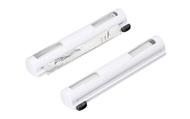 Image of relaxdays Folienspender "Schwarz/Weiss"