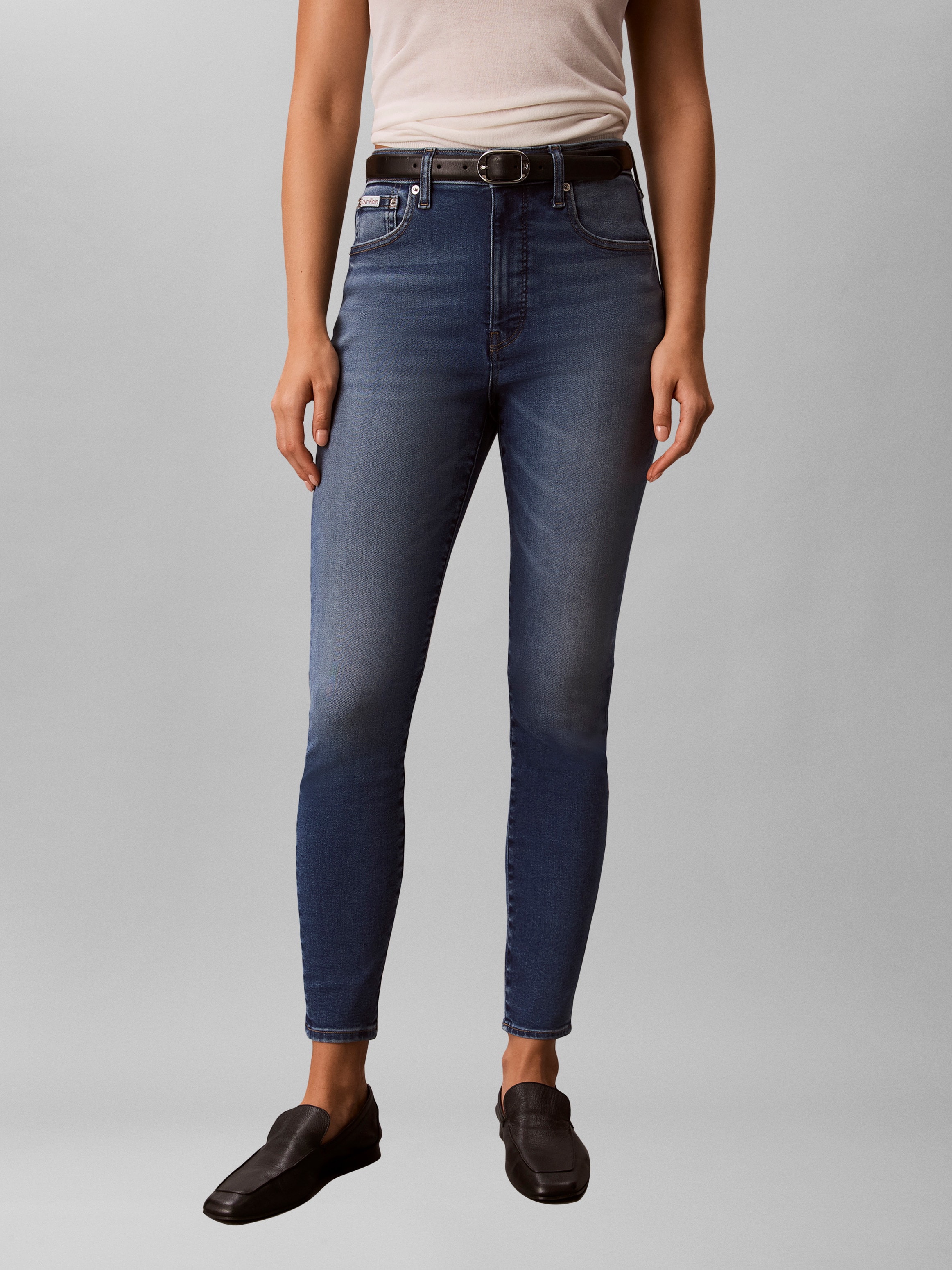 Image of Calvin Klein Skinny-fit-Jeans "HIGH RISE SKINNY" im 5-Pocket-Style