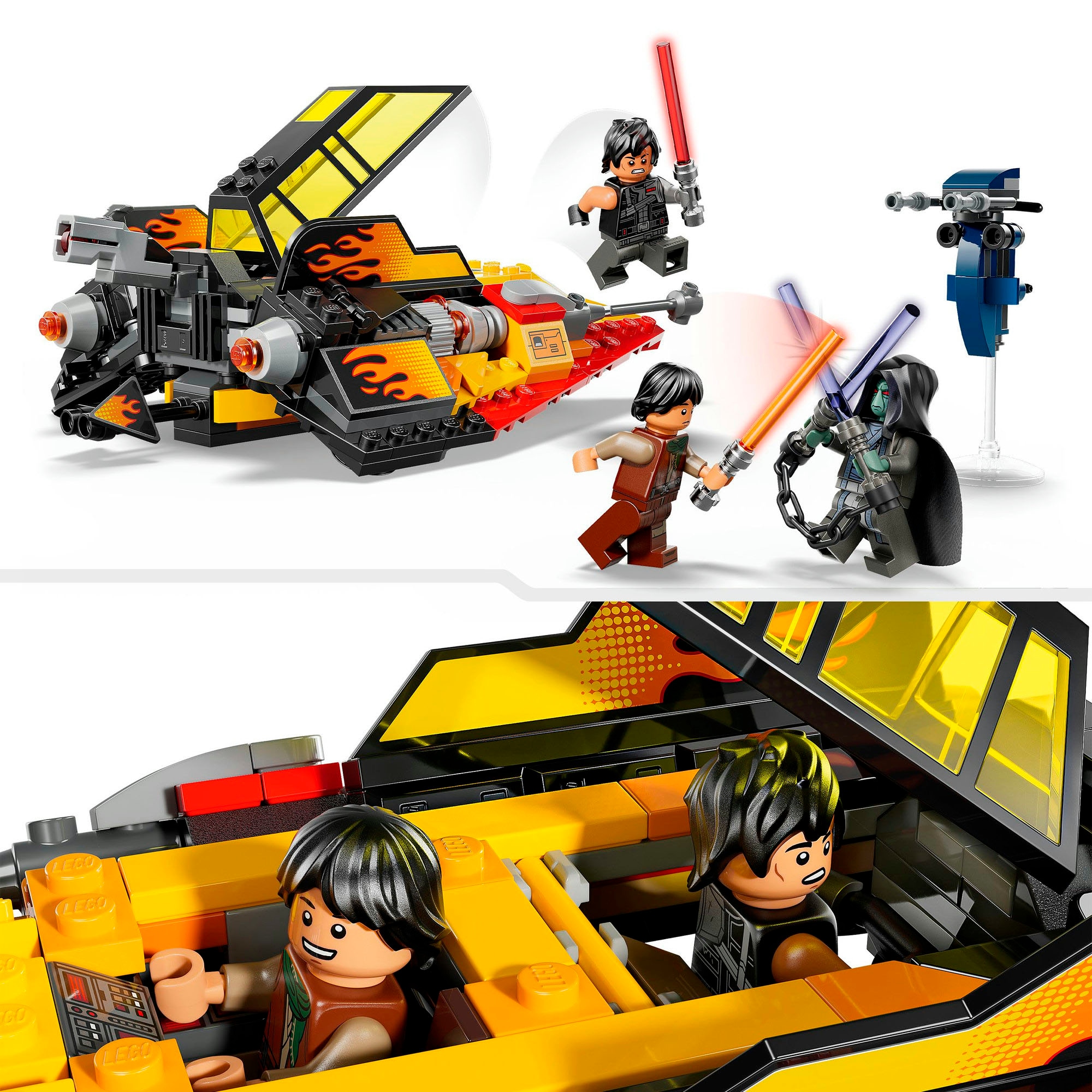 LEGO® Pions de construction »The Force Burner Snowspeeder (75414), LEGO Star Wars™« Made in Europe