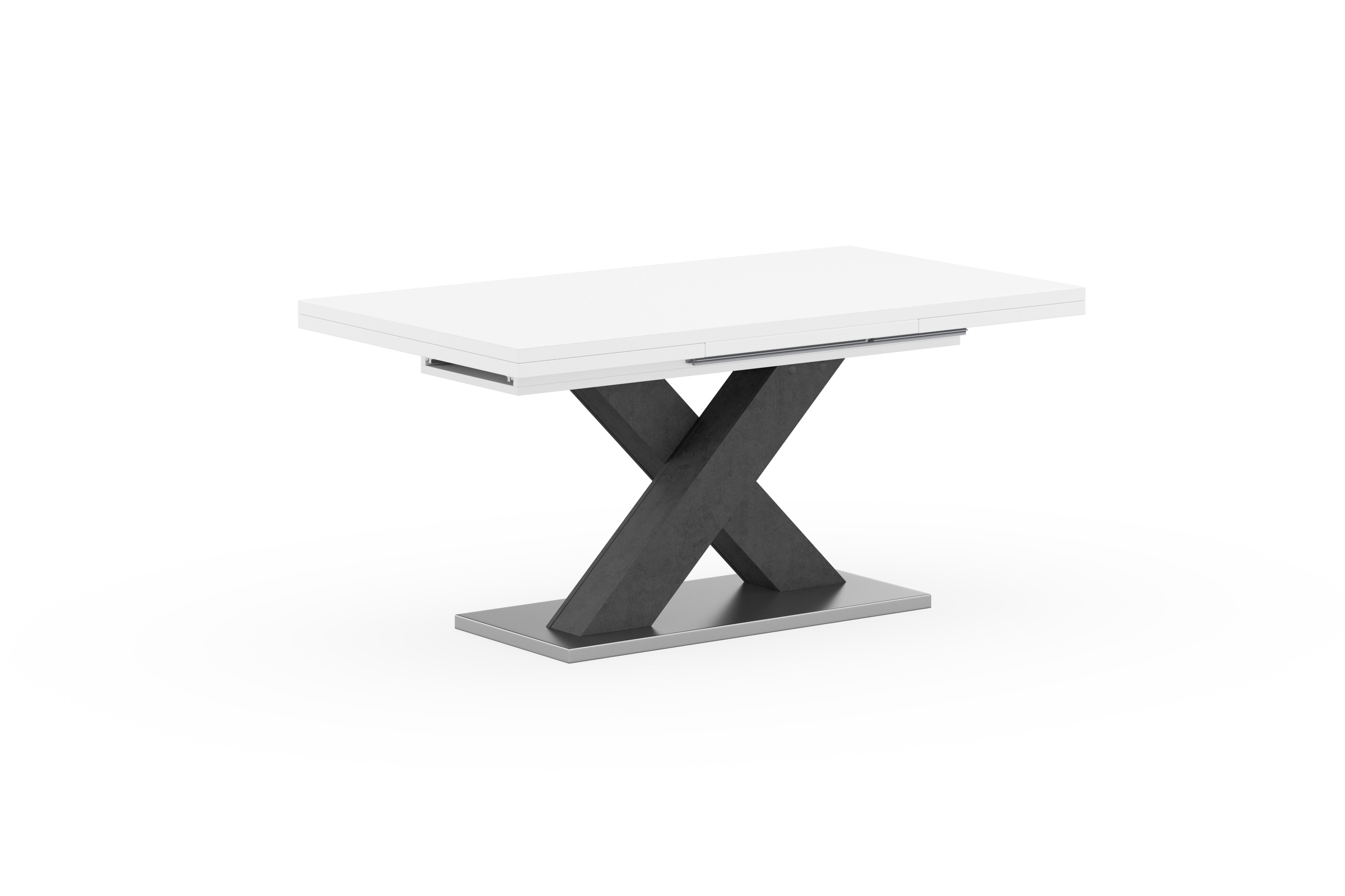 Image of Mäusbacher Esstisch »Komfort C«, mit X-Gestell in graphit und mit Auszugsfunktion, Breite 160-260 cm bei Ackermann Versand Schweiz
