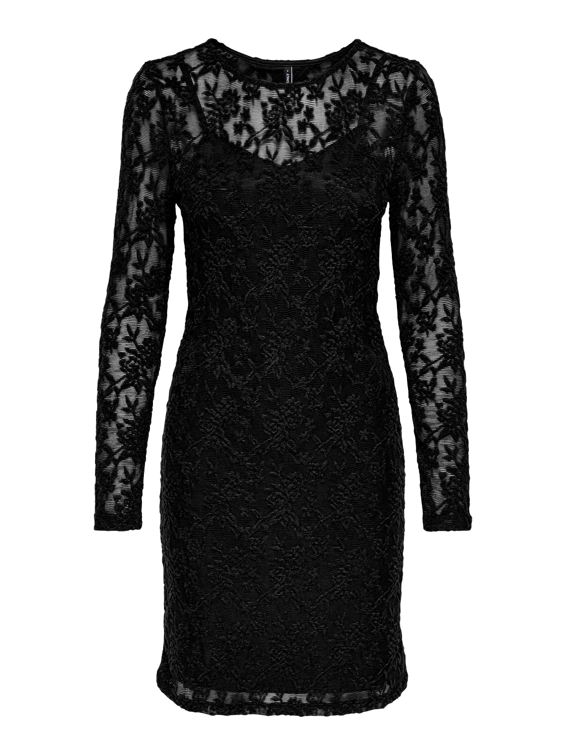 ONLY Mini-robe »ONLBLAISE L/S O-NECK DRESS JRS« Sommerkleid