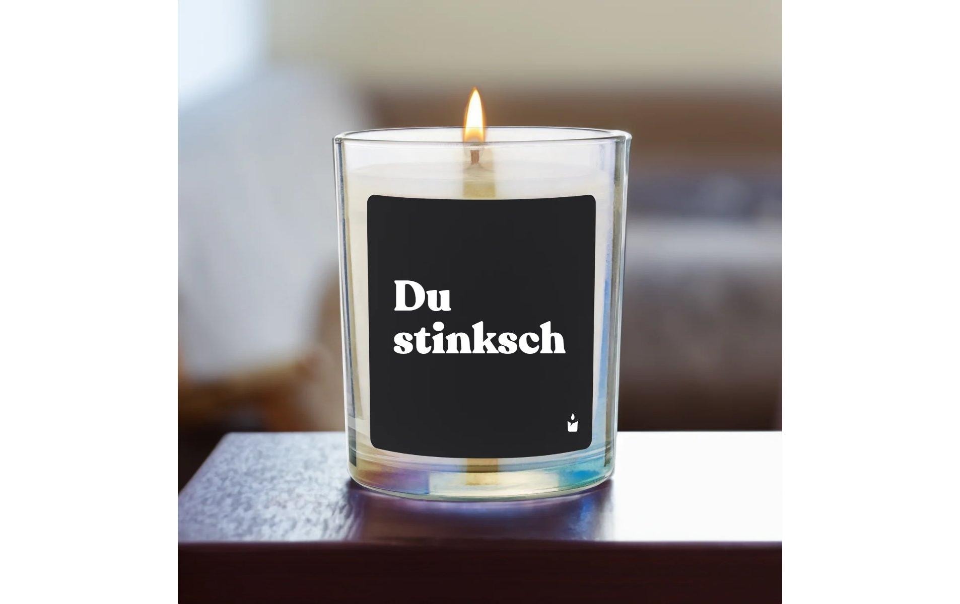   Duftkerze »ChattyCandles Du stinksch 6,7 x 8 cm«