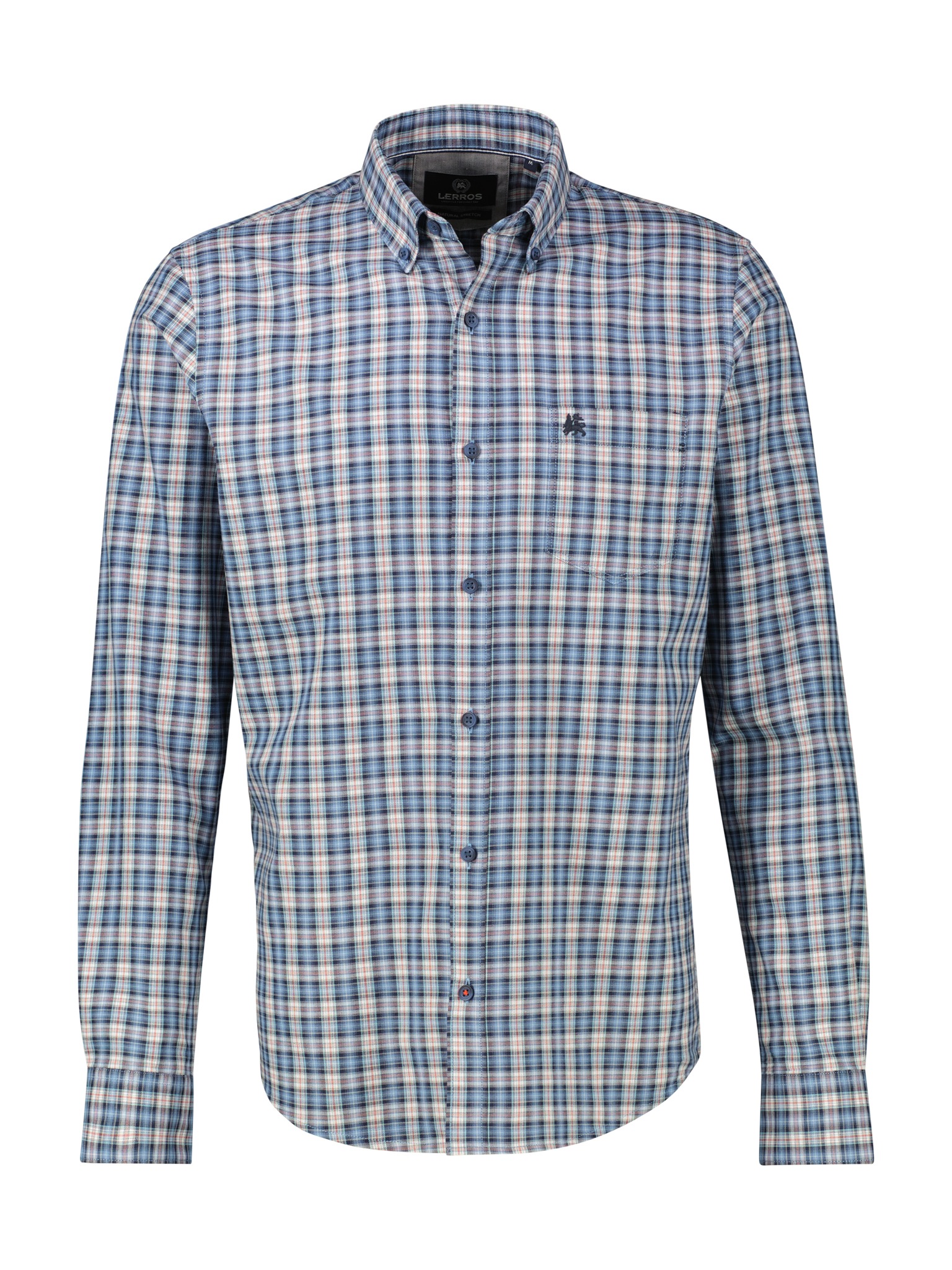 LERROS Chemise à manches longues kariert