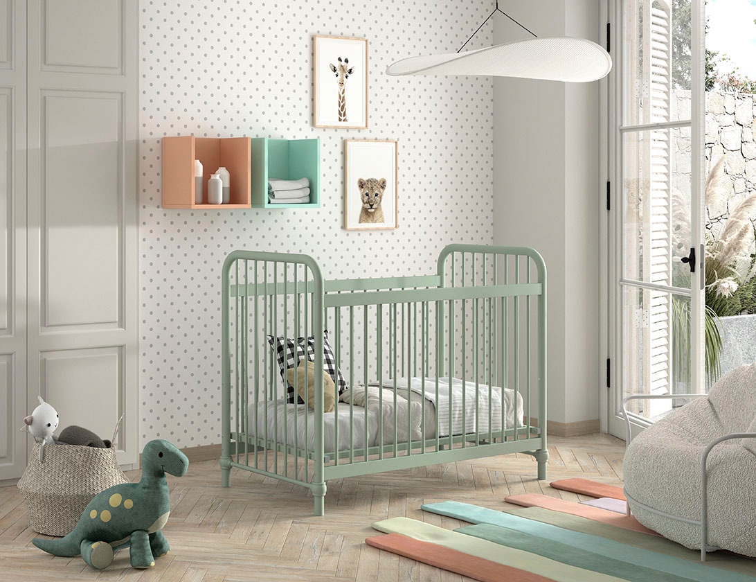 Vipack Lit d'enfant »Bronxx« Fabriqué en Europe,  en métal