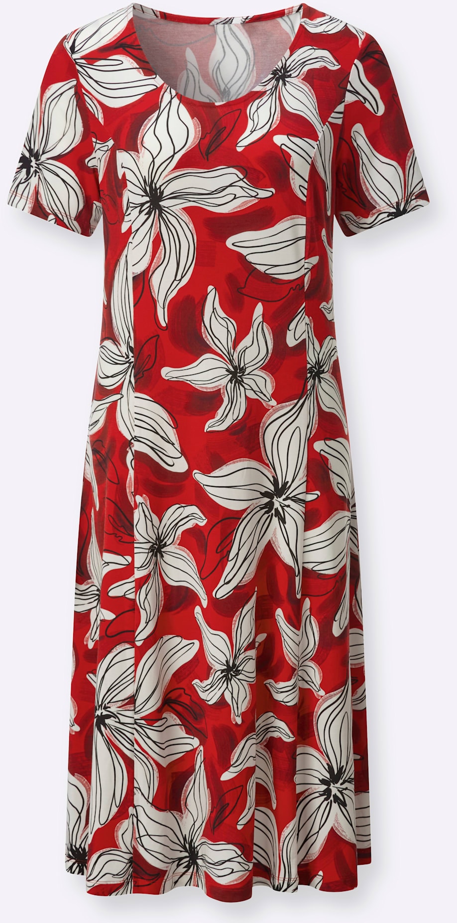 creation L Robe en jersey »Lyocell-Kleid«