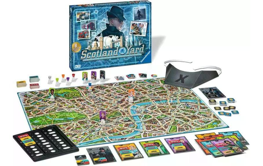 Ravensburger Spiel »Scotland Yard«, Sprache: Deutsch; Französisch; Italienisch