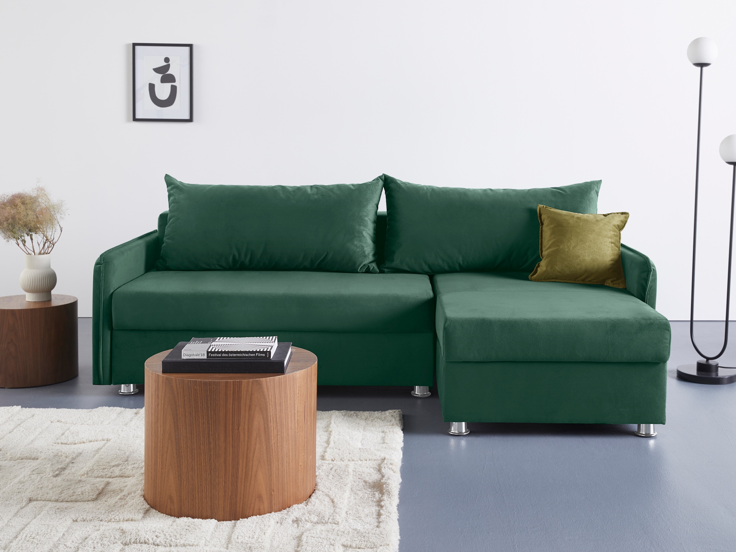 COLLECTION AB Ecksofa »Sunny«, inkl. und Bettfunktion kaufen jetzt Bettkasten