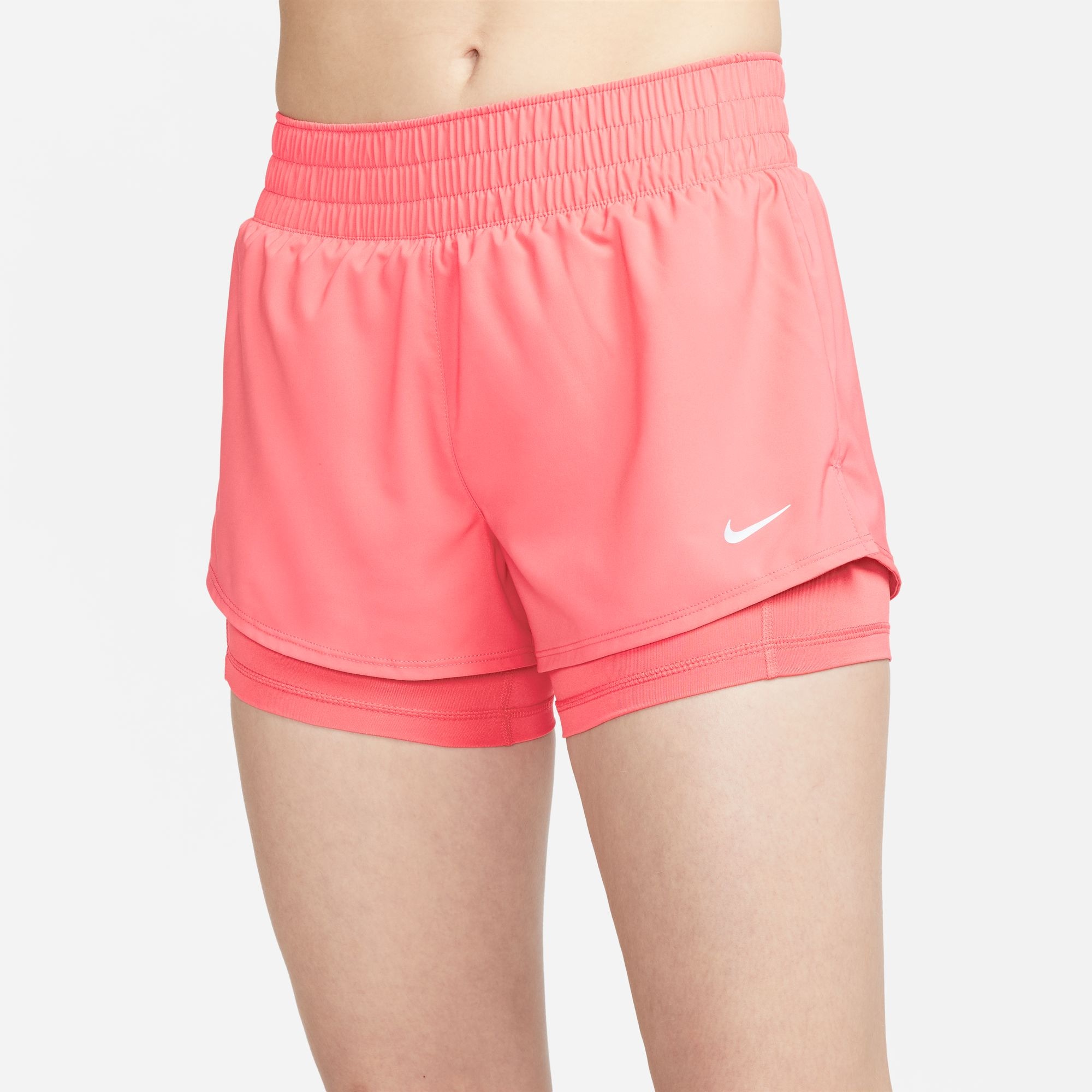 Nike 2-in-1-Shorts »DRI-FIT ONE WOMEN'S MID-RISE -IN-1 SHORTS«