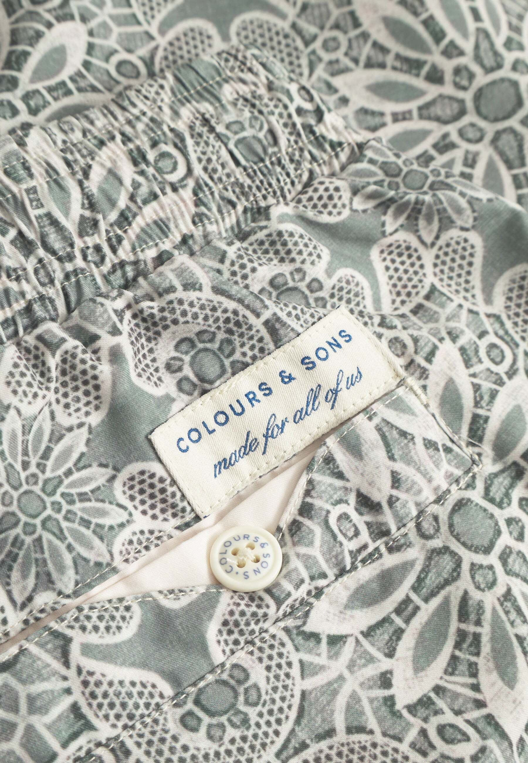 colours & sons Maillot de bain »colours & sons Badehose Swimshorts-Printed«