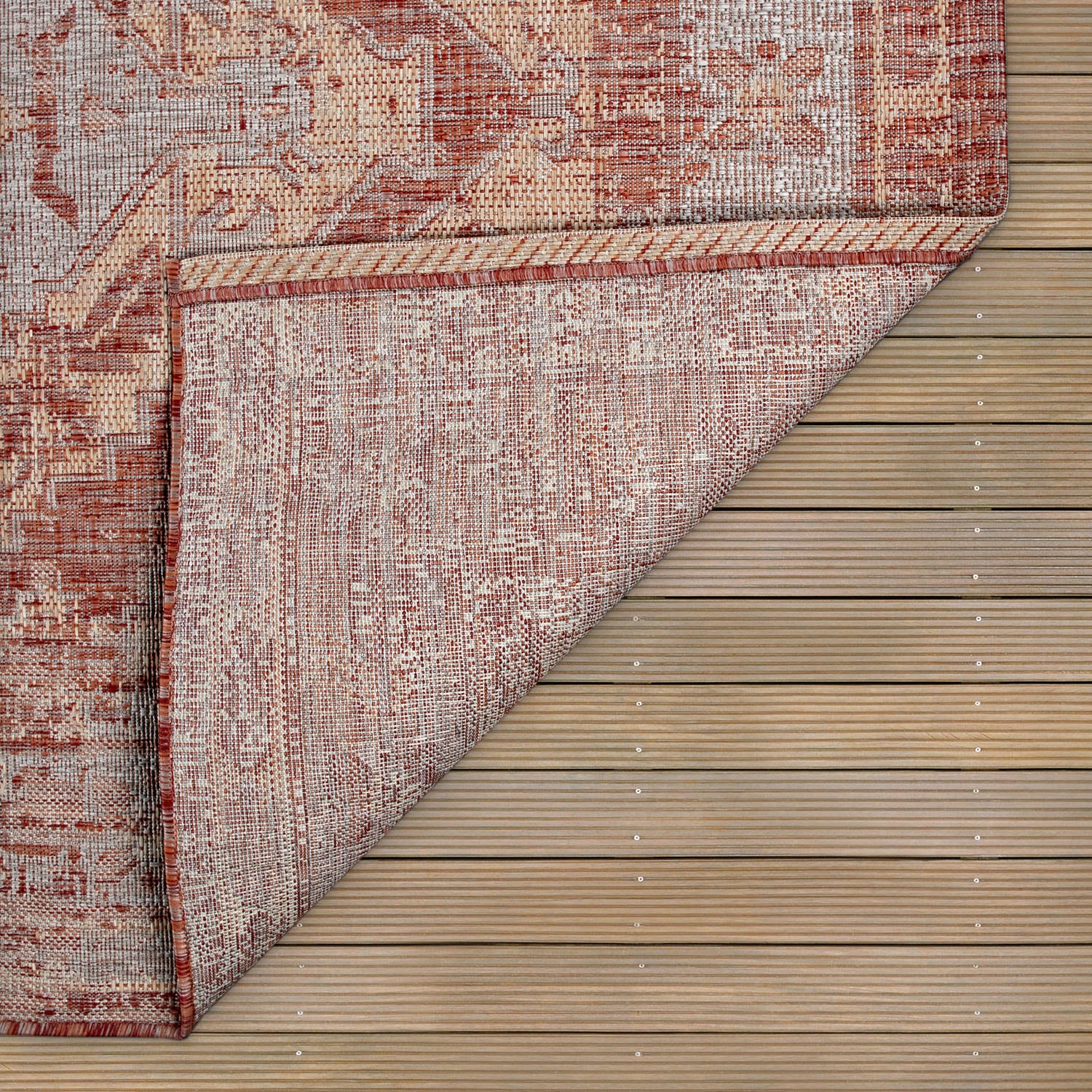 Paco Home Teppich »Kuba 128«, rechteckig, Flachgewebe, Orient-Optik, In-  und Outdoor geeignet, Wohnzimmer bequem kaufen