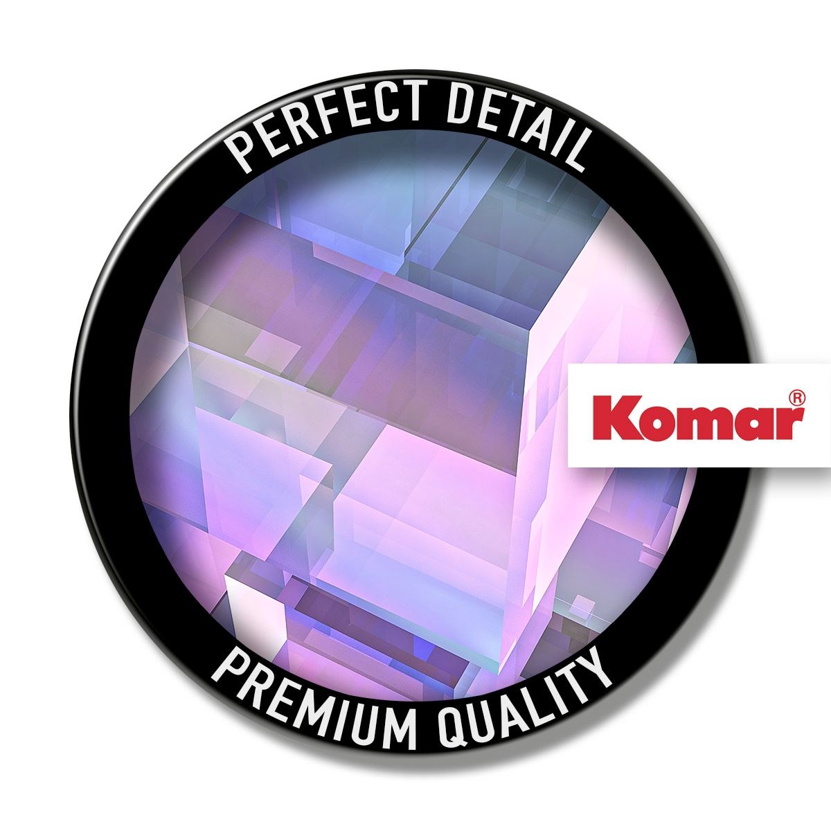 Komar Papier peint photo »Komar Vlies Fototapete - Holographicubical - Grösse 350 x 250 cm« imprimé