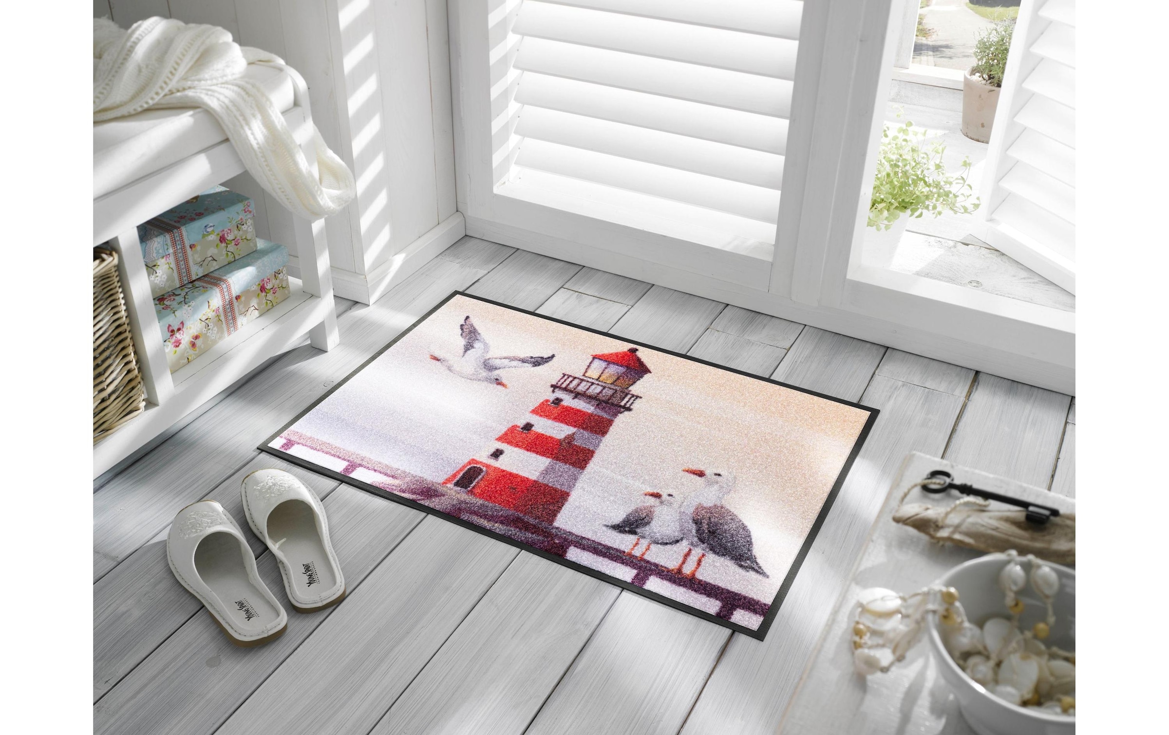 wash+dry by Kleen-Tex Fussmatte »Wash+Dry Shoreside 50 cm x 75 cm«