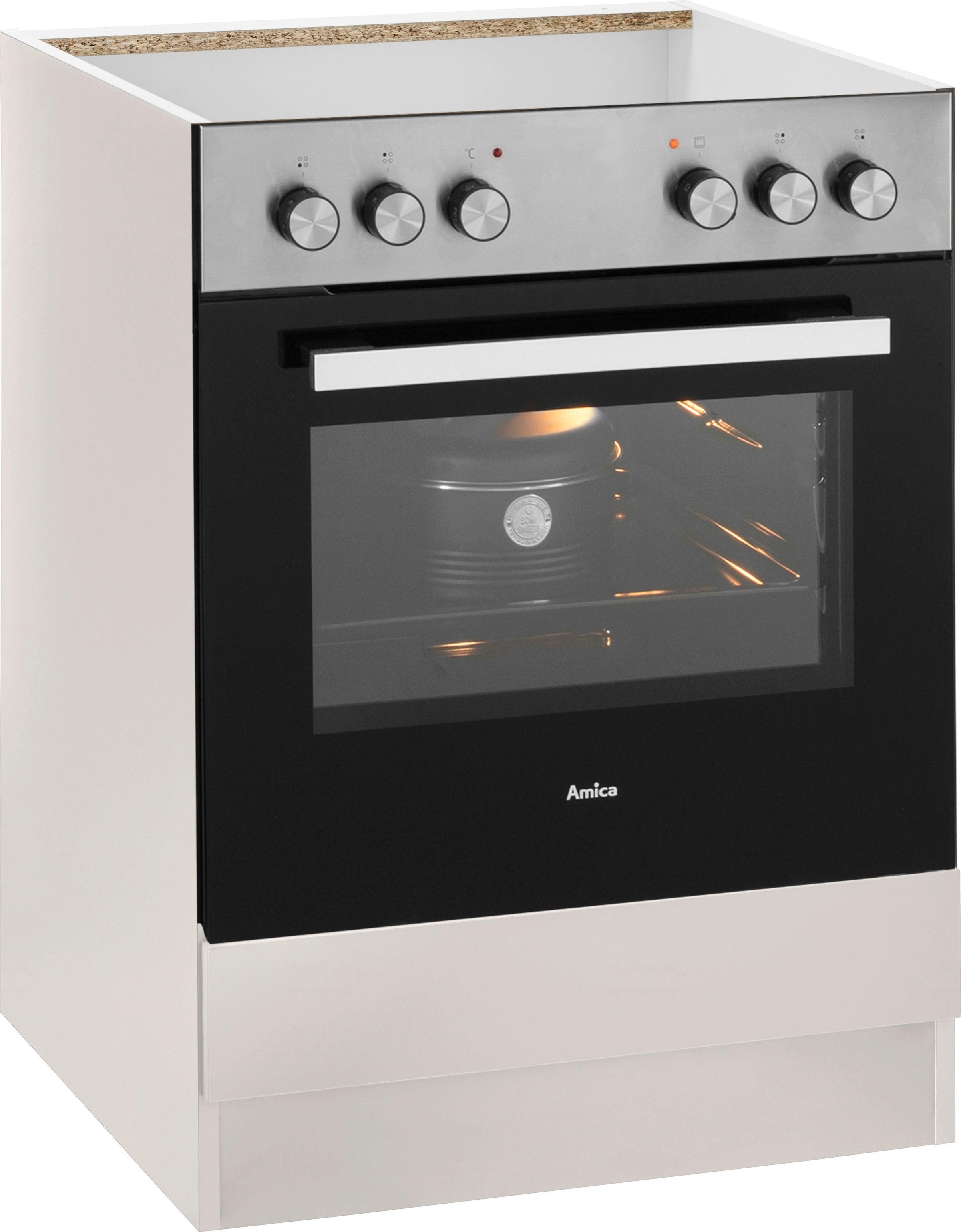 wiho Küchen Armoire encastrée pour cuisinière »Cali« 60 cm breit, ohne Arbeitsplatte