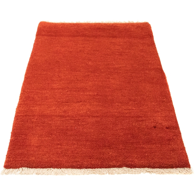 »Gabbeh rot«, handgeknüpft Wollteppich kaufen jetzt morgenland handgeknüpft rechteckig, Teppich