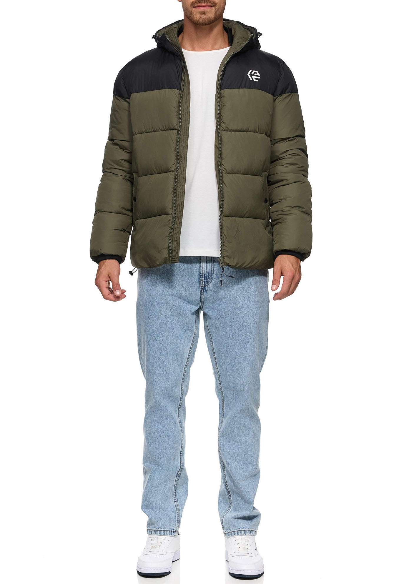 Indicode Veste matelassée »INAlanin« mit Kapuze