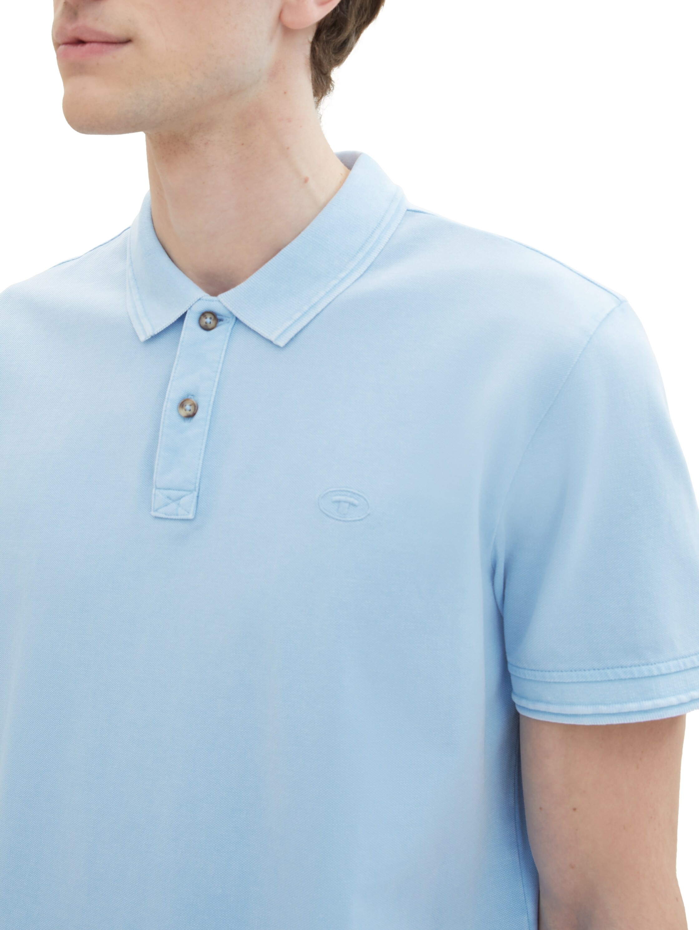 TOM TAILOR Poloshirt, mit Logo Stickerei