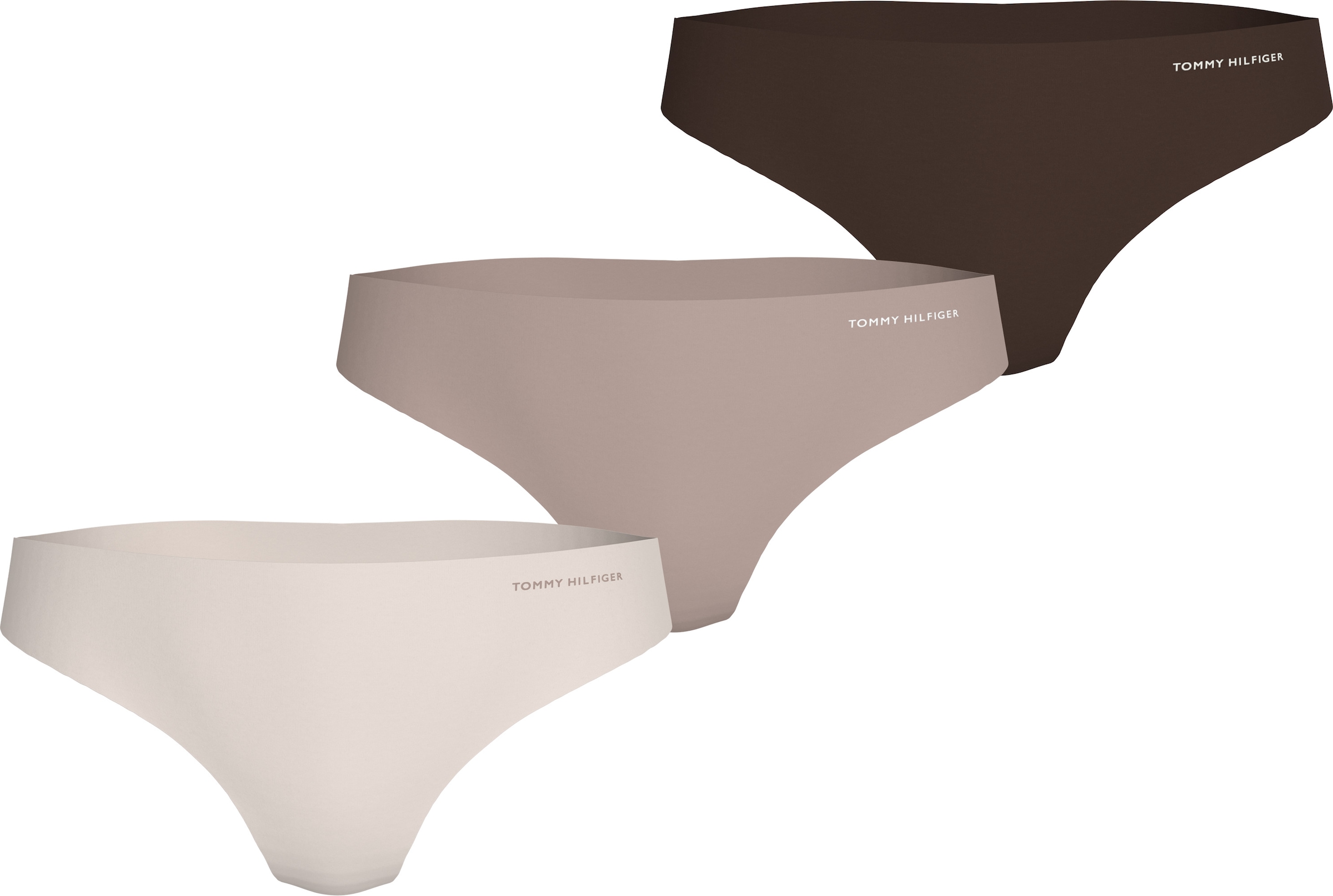 TOMMY HILFIGER Underwear Brasilslip »3P BRAZILIAN«, (Packung, 3 St., 3er), mit Logodruck