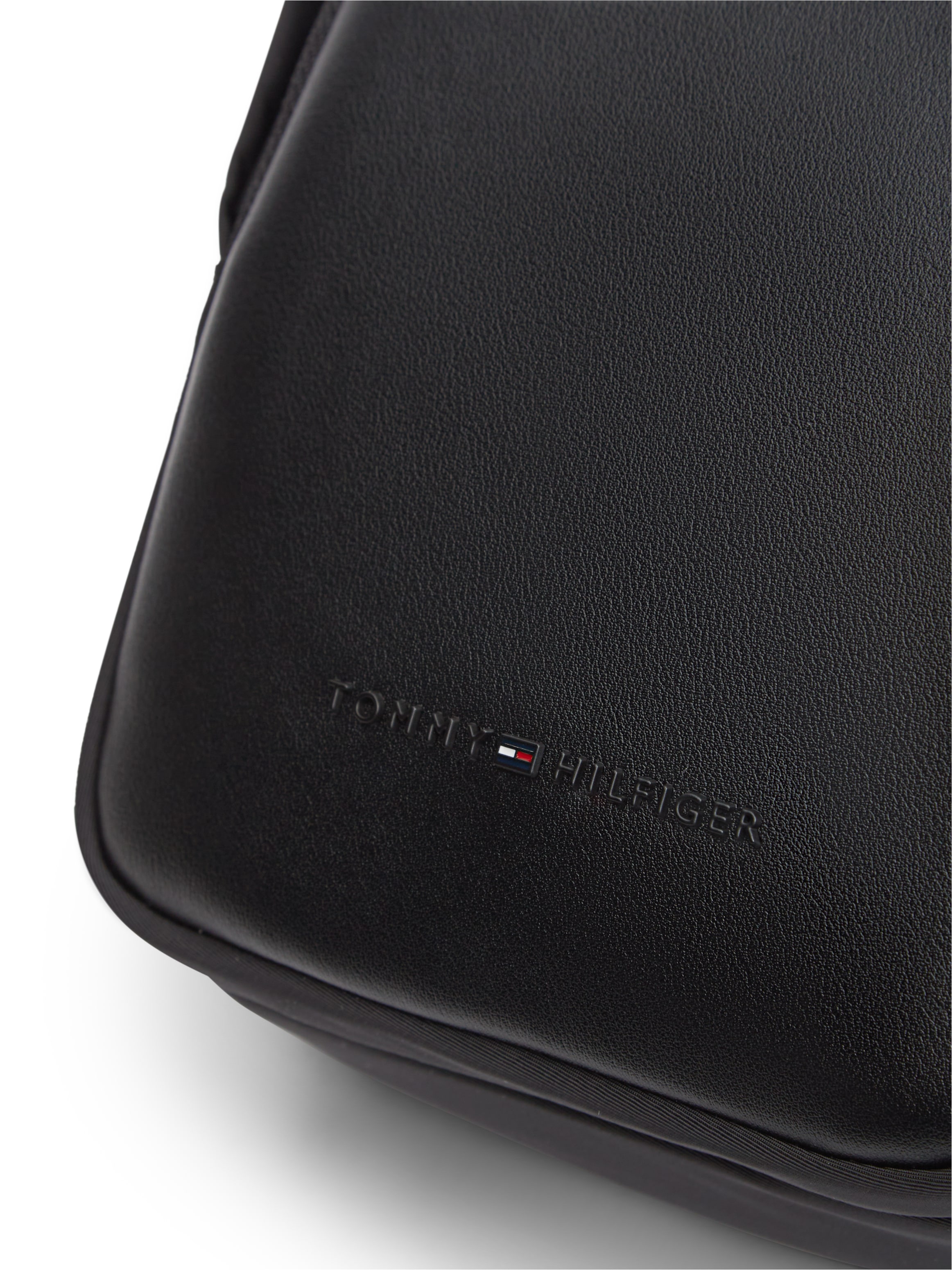 Tommy Hilfiger »TH NYLON JAQUARD MINI REPORTER« sac d'épaule homme avec logo
