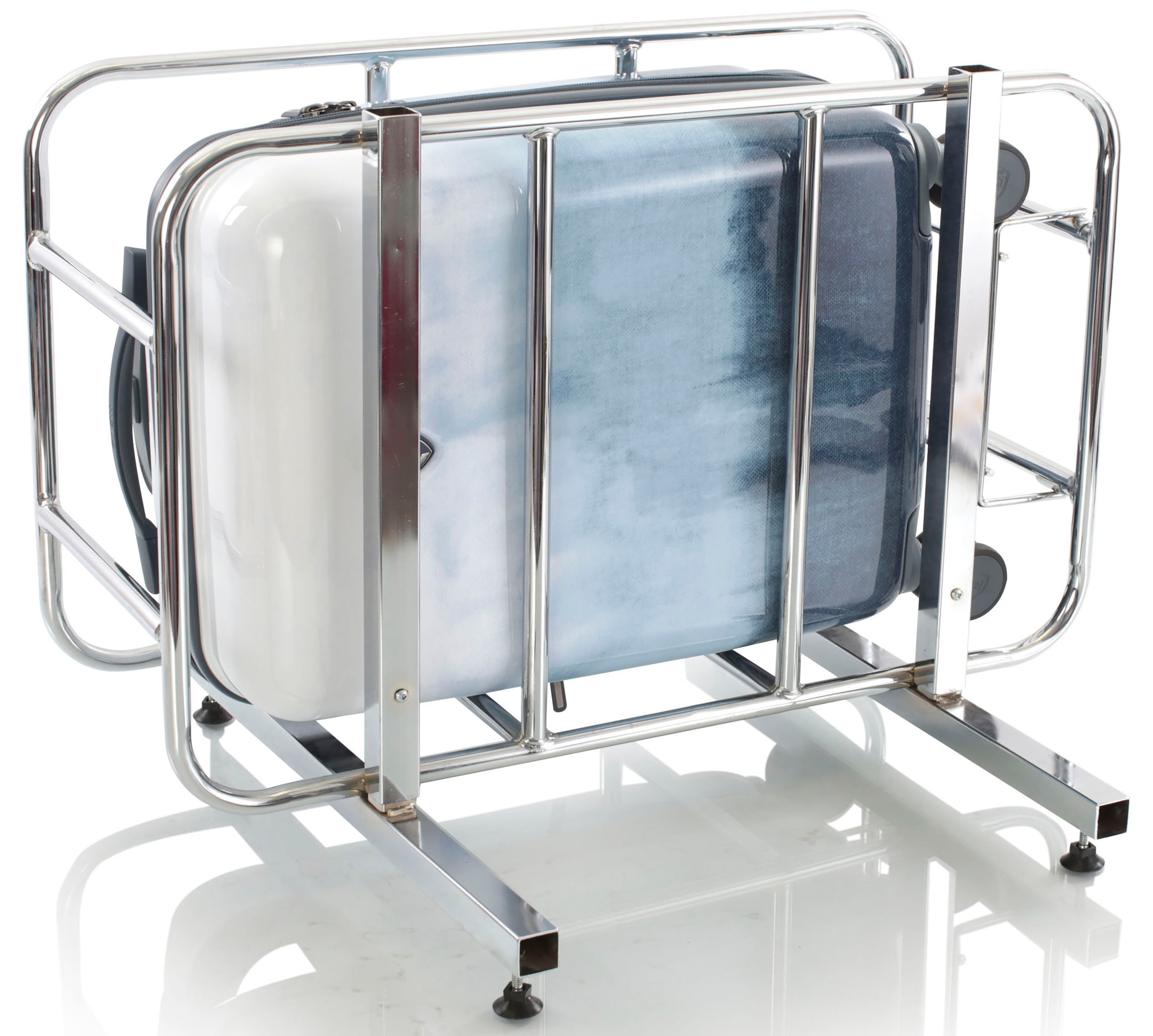 Heys Hartschalen-Trolley »Tie-Dye blau, 53 cm«, 4 Rollen, Heys x Joachim Llambi Handgepäck-Koffer Reisegepäck