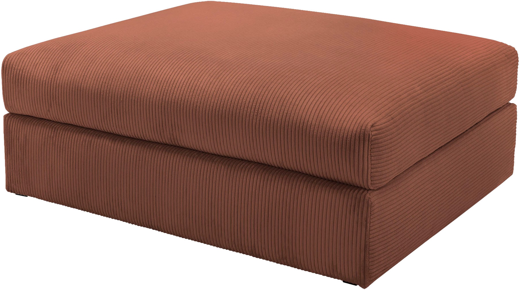 Image of Home affaire Polsterhocker "Soft&Cosy XL, B: 101 cm - OTTO. Verlässliche Qualität." Mega-Hocker, in Cord oder Chenille-Struktur wählbar