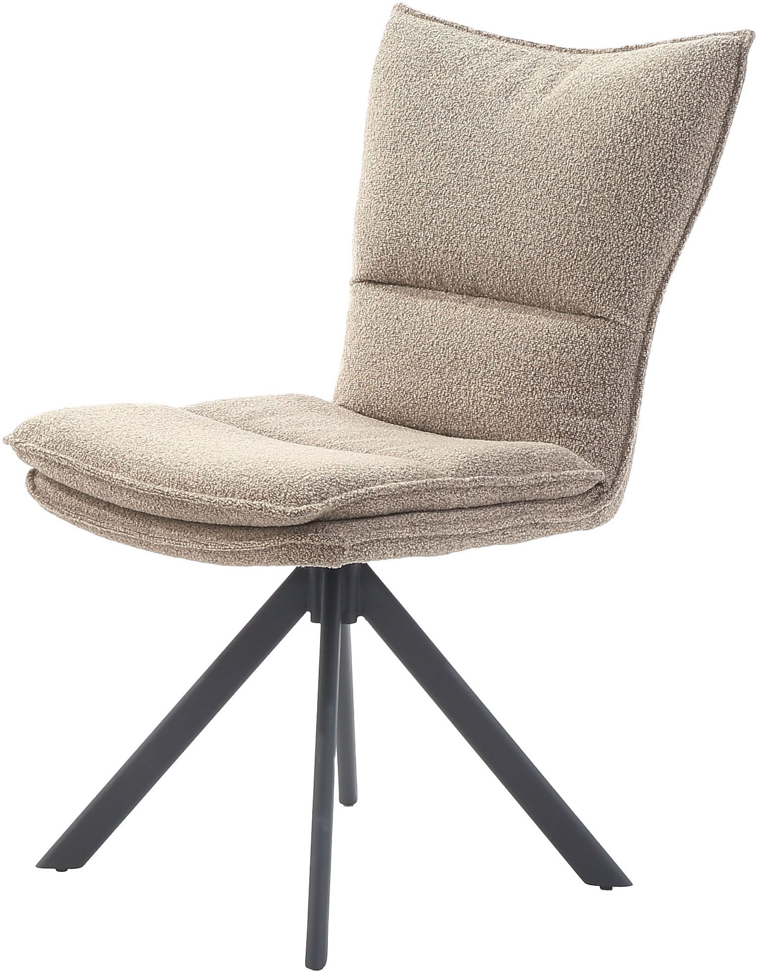 Jockenhöfer Gruppe Essgruppe »Thilo/Florina, Sitzgruppe (Set, 5-tlg, 1 Tisch und 4 Stühle)« 5 tlg. Tisch Durchmesser 120 cm, Wildeiche,  Stühle 360° drehbar